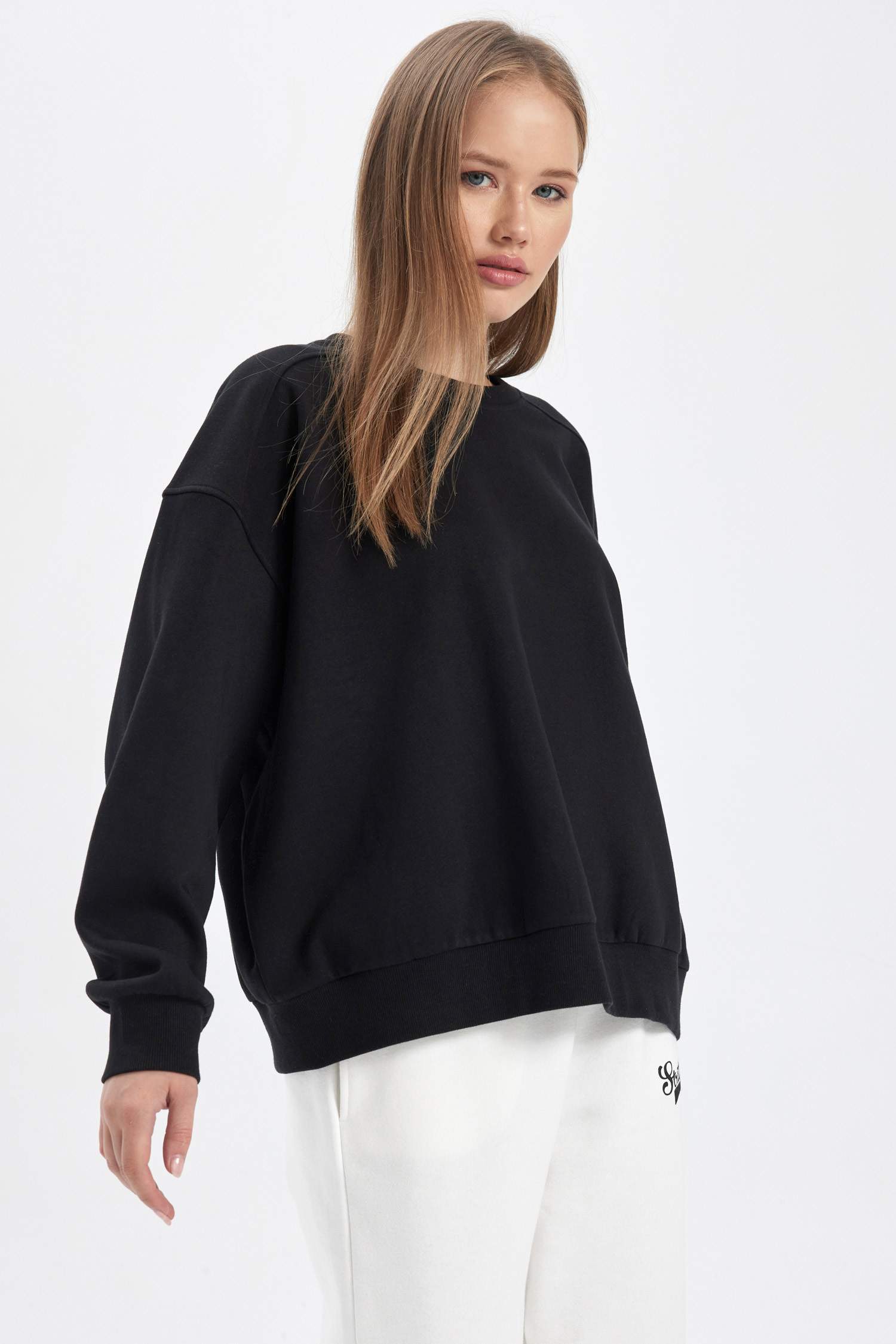 Sweat-Shirt Oversize Col Rond