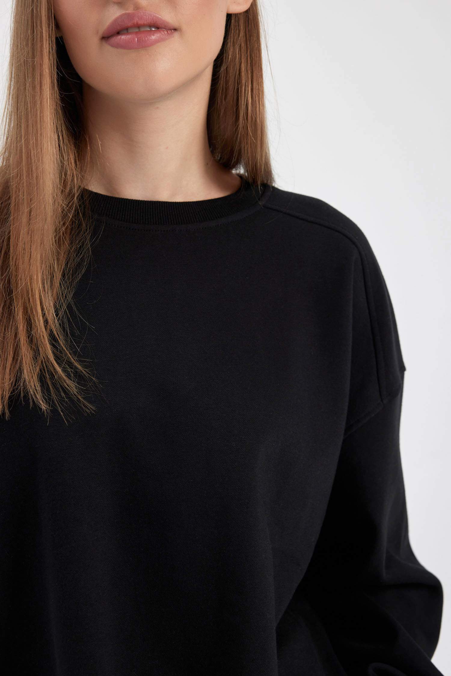 Sweat-Shirt Oversize Col Rond