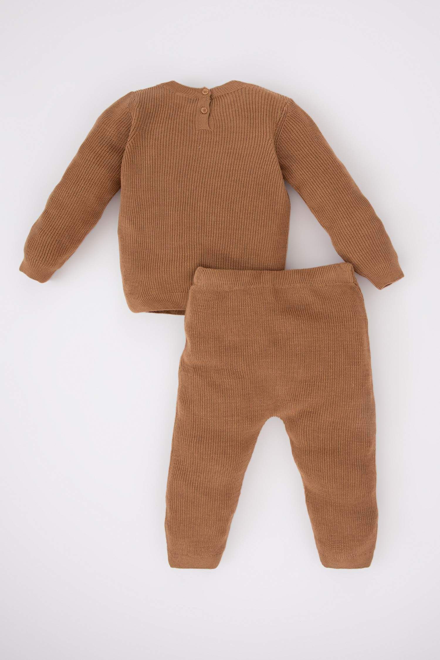 Erkek Bebek 2'li Takım Triko Kazak Alt