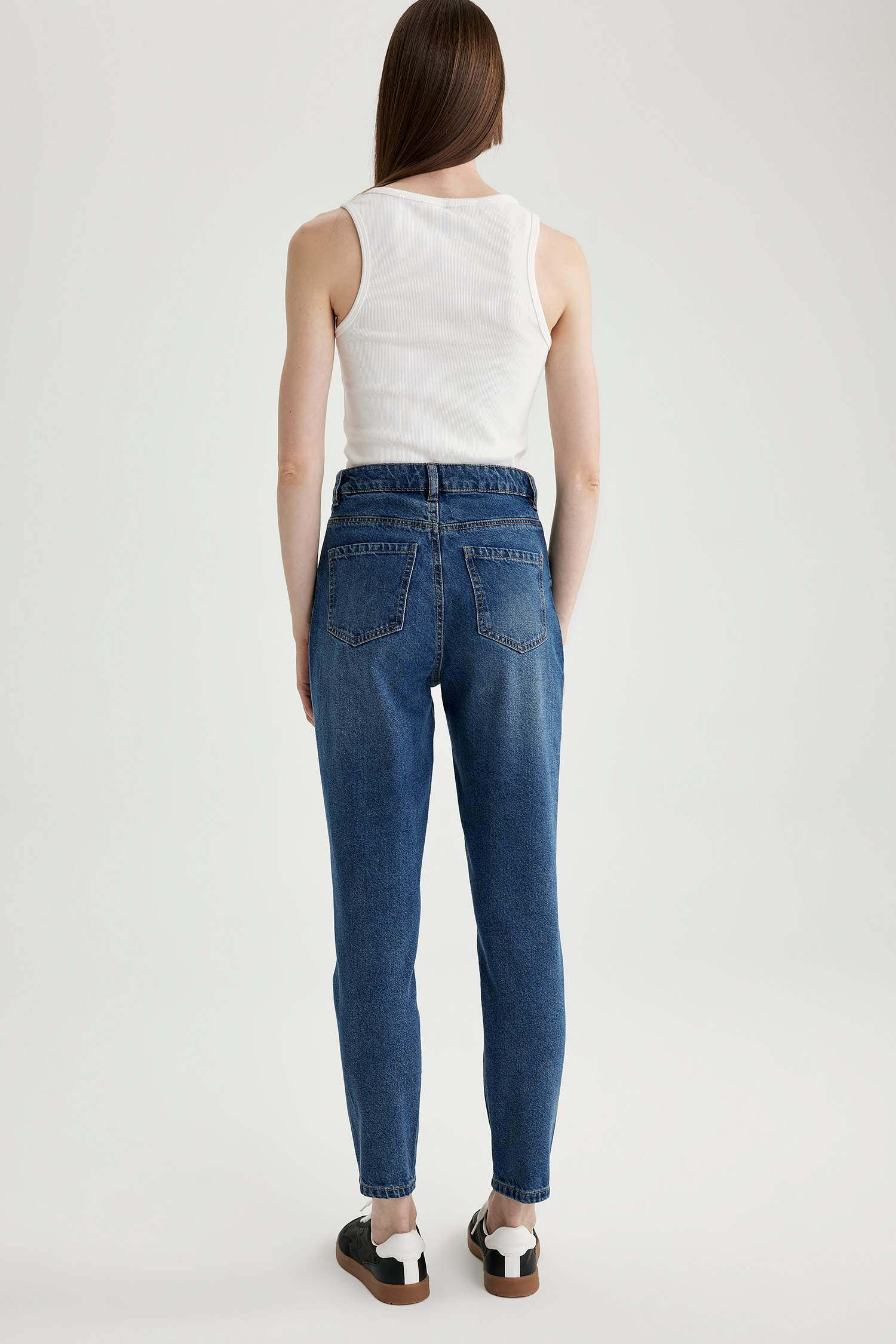 Джинсы Mom Fit из 100% хлопка