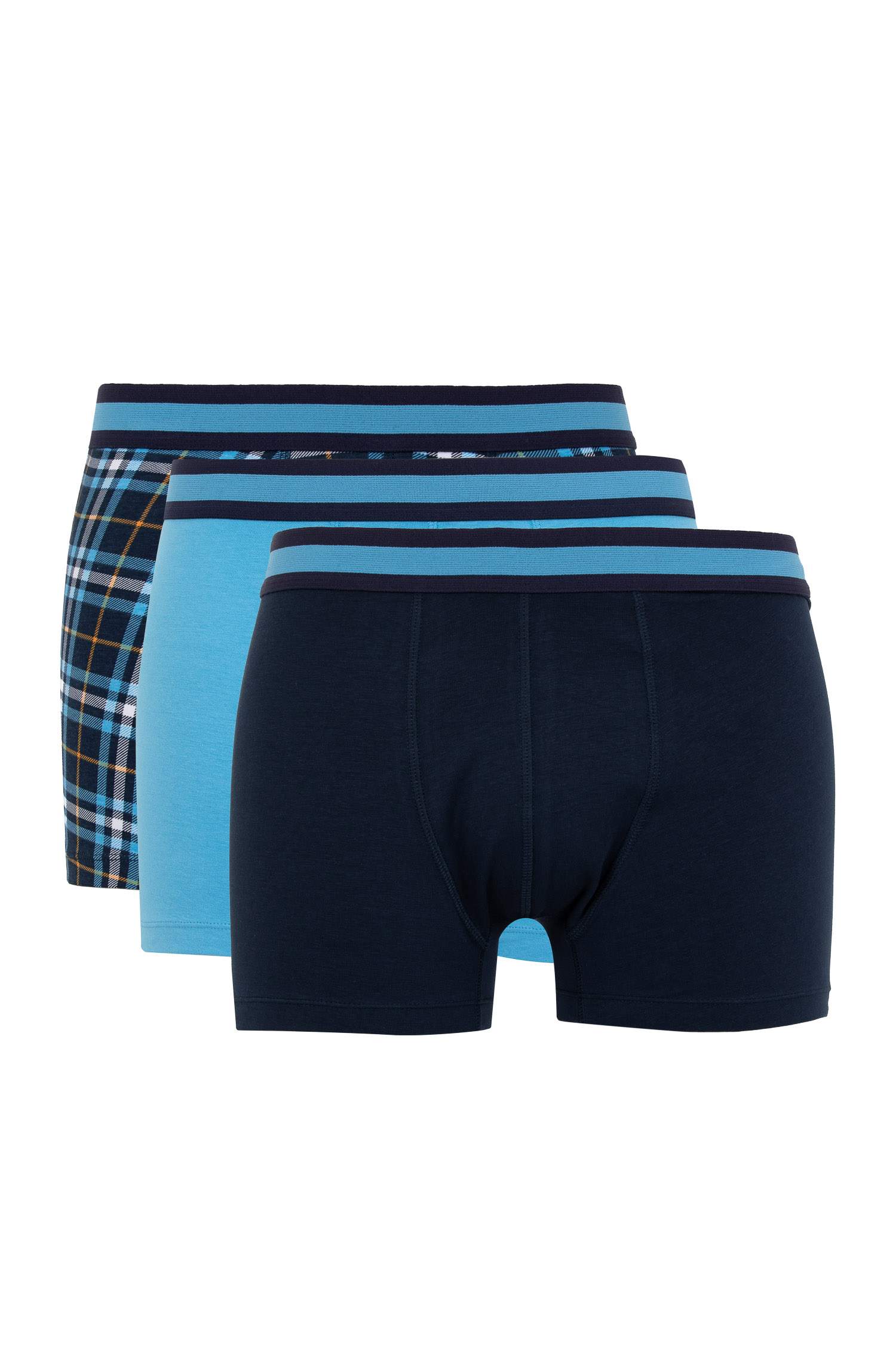 Боксеры стандартного кроя, 3 пары