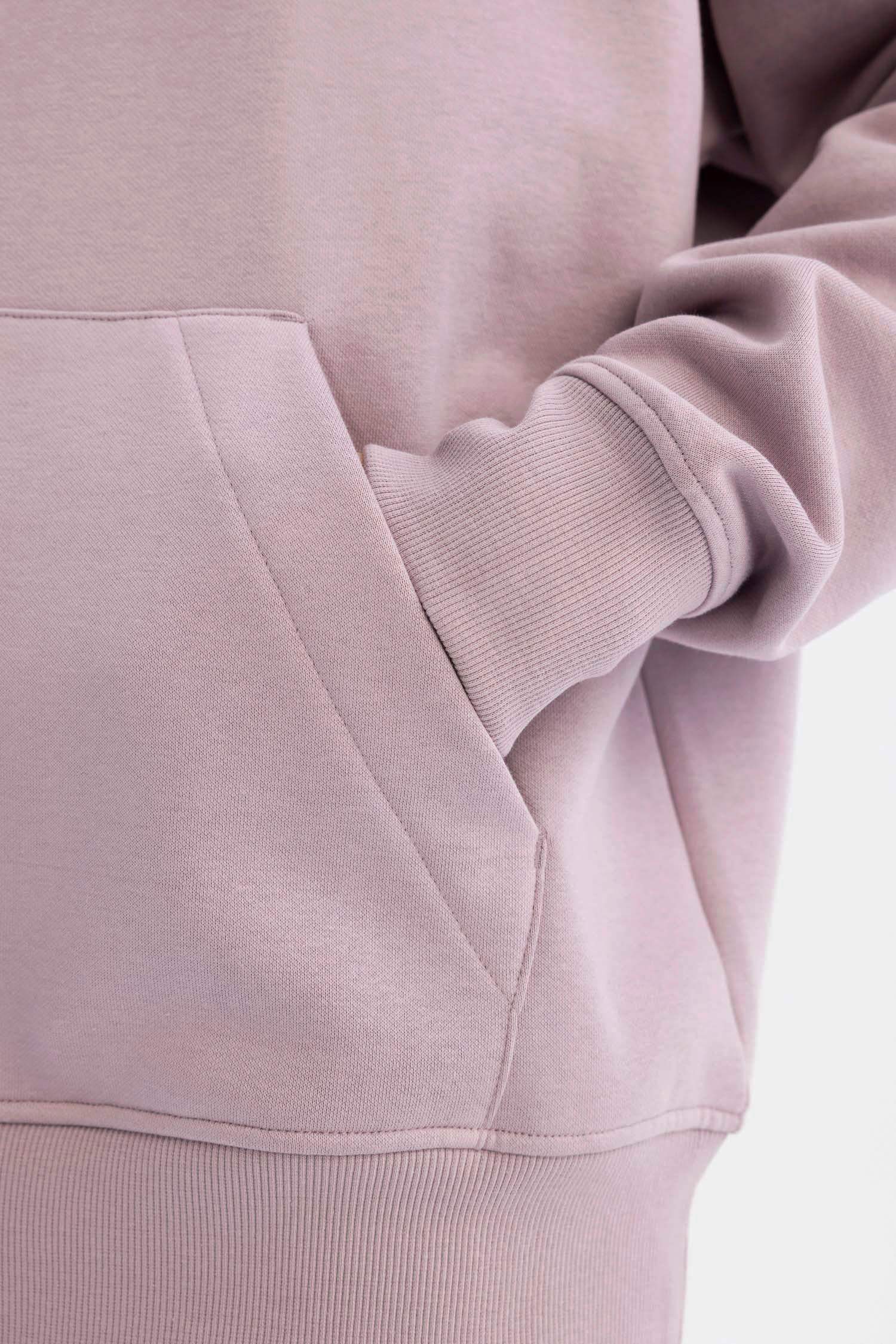 Свитшот оверсайз с капюшоном