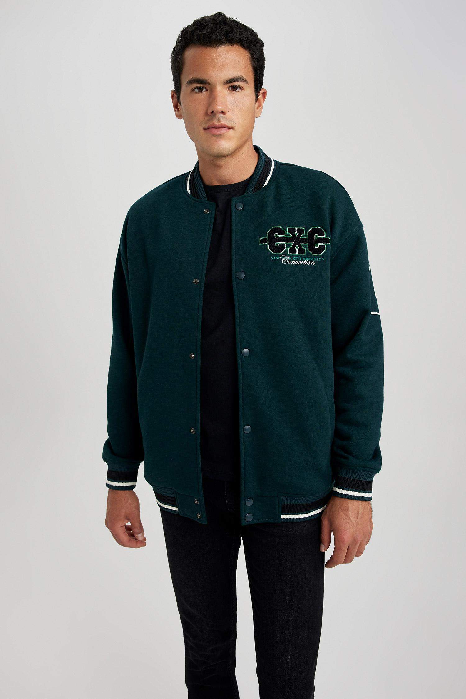 үлкен пішім бомбер Кардиган