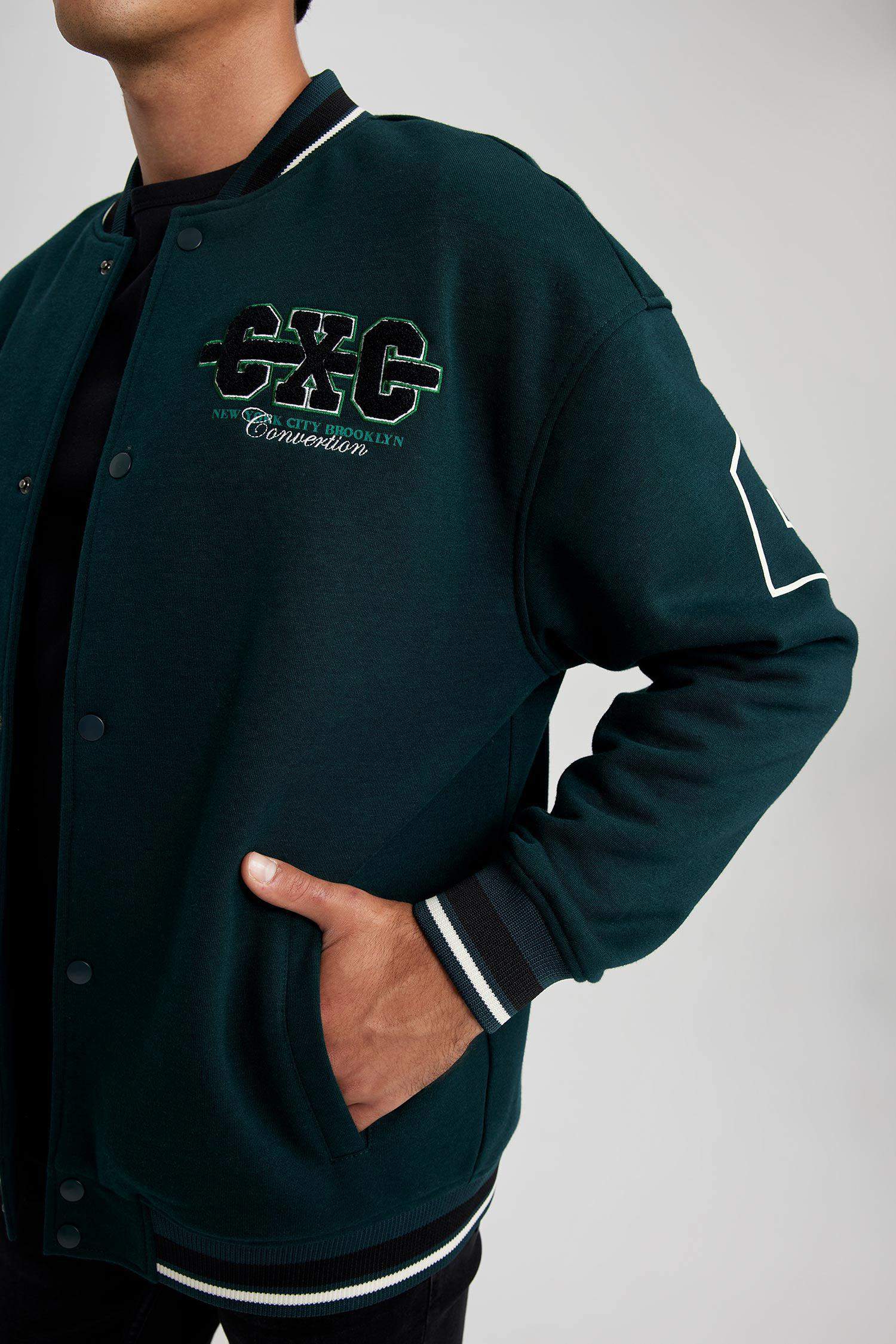 үлкен пішім бомбер Кардиган