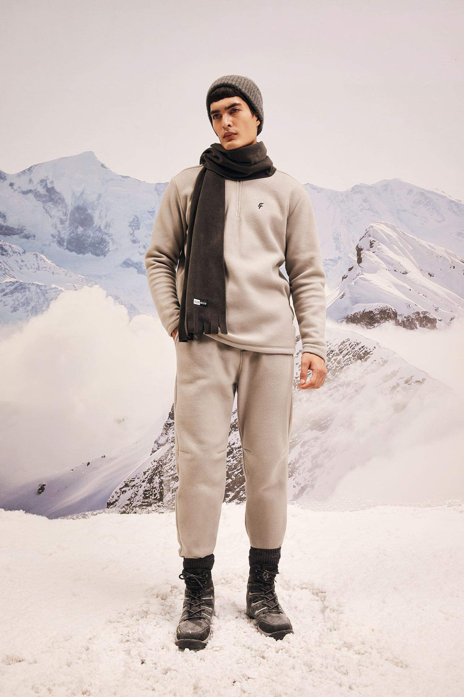 Свитшот стандартного кроя из флиса, DeFactoFit