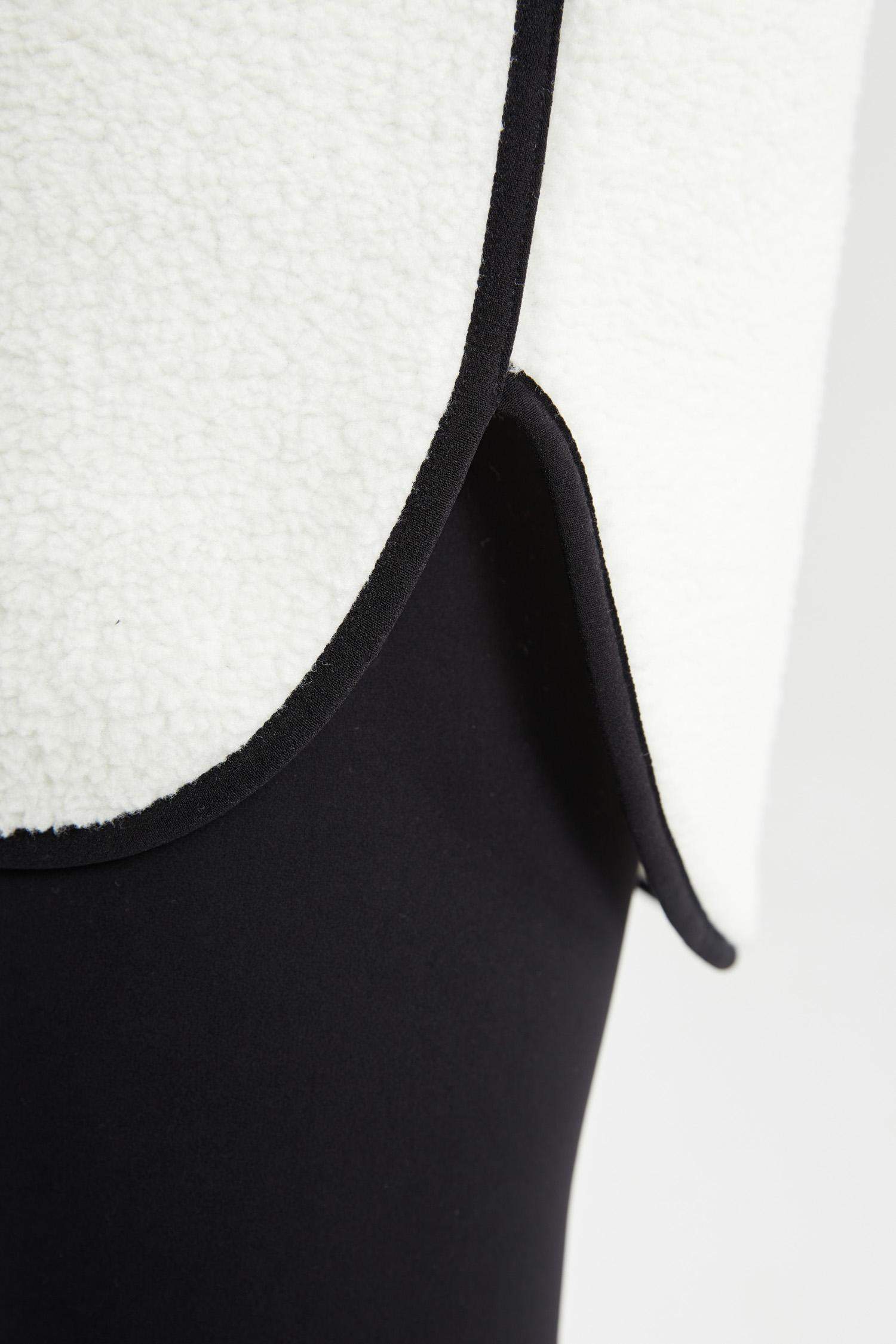 Світшот стандартного крою з капюшоном на блискавці Фліс для жінок