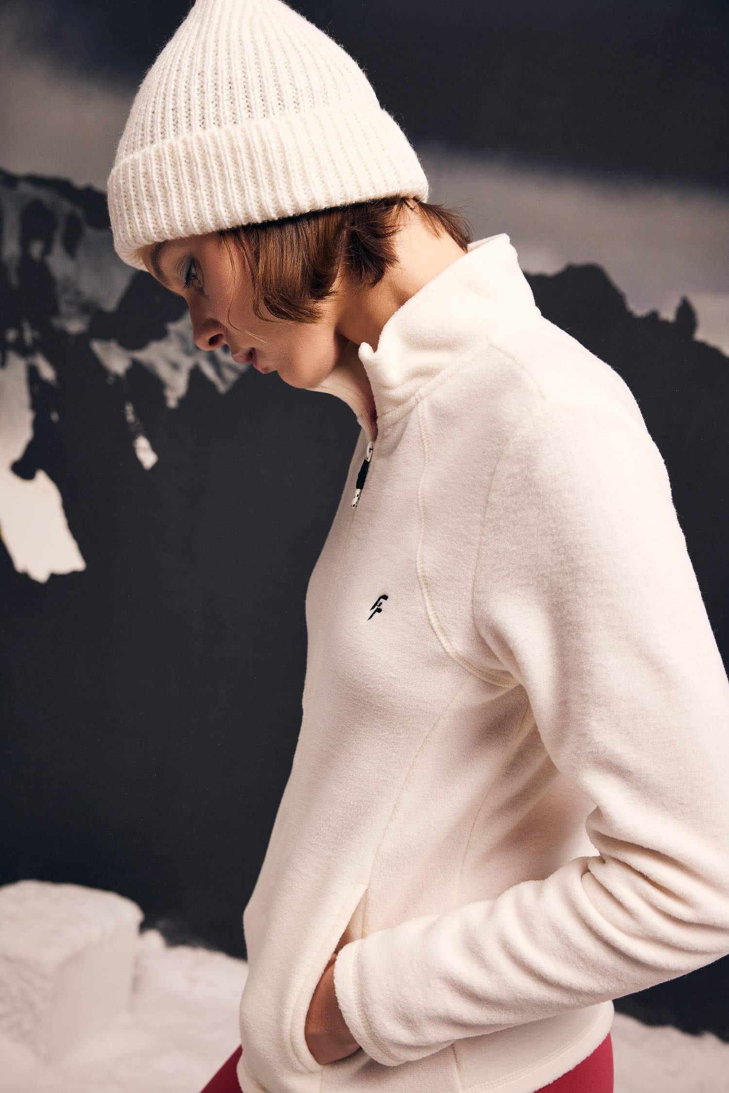 DeFactoFit Standard Fit Fleece Cardigan