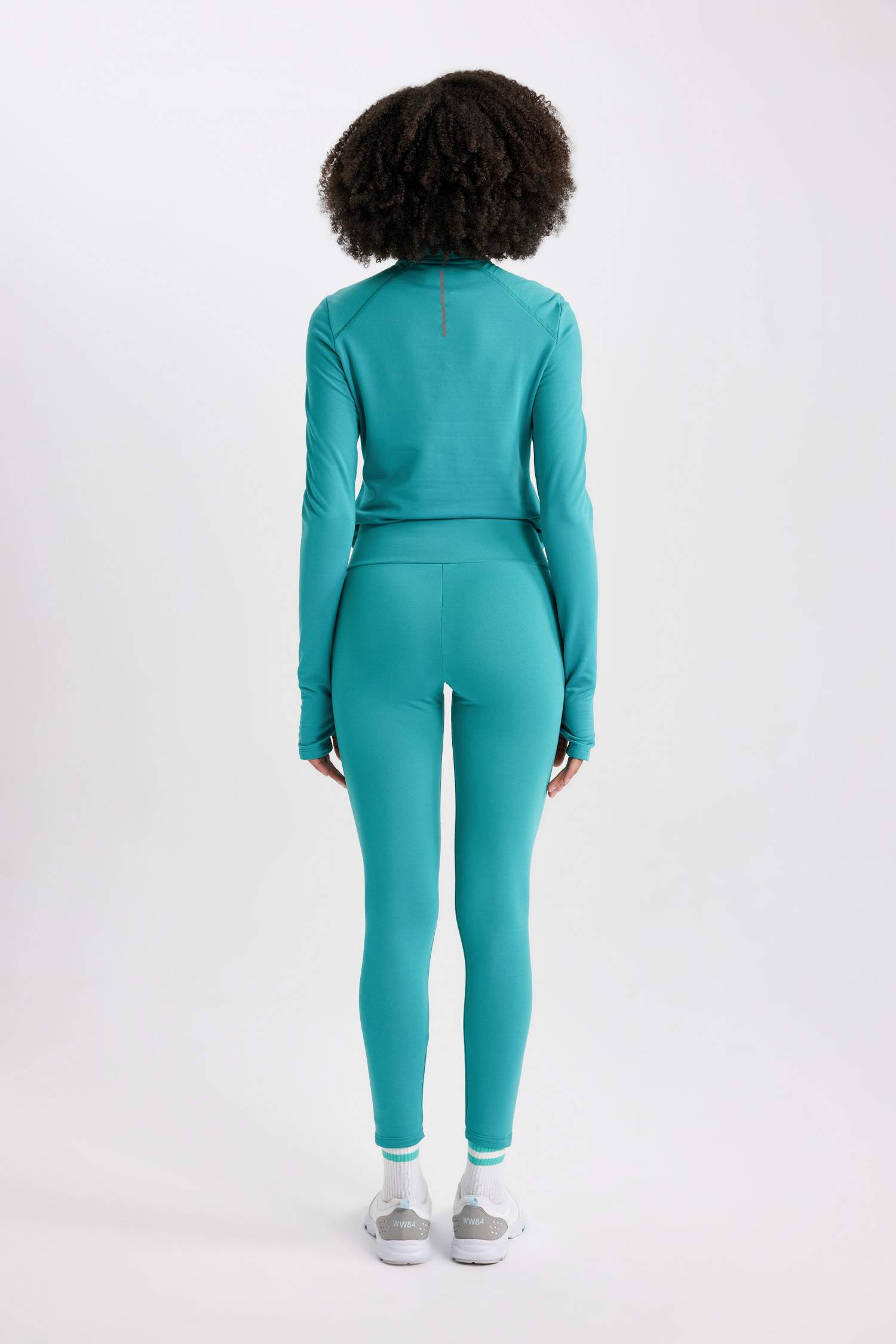 High Waist Soft Furry Warm Sports Leggings