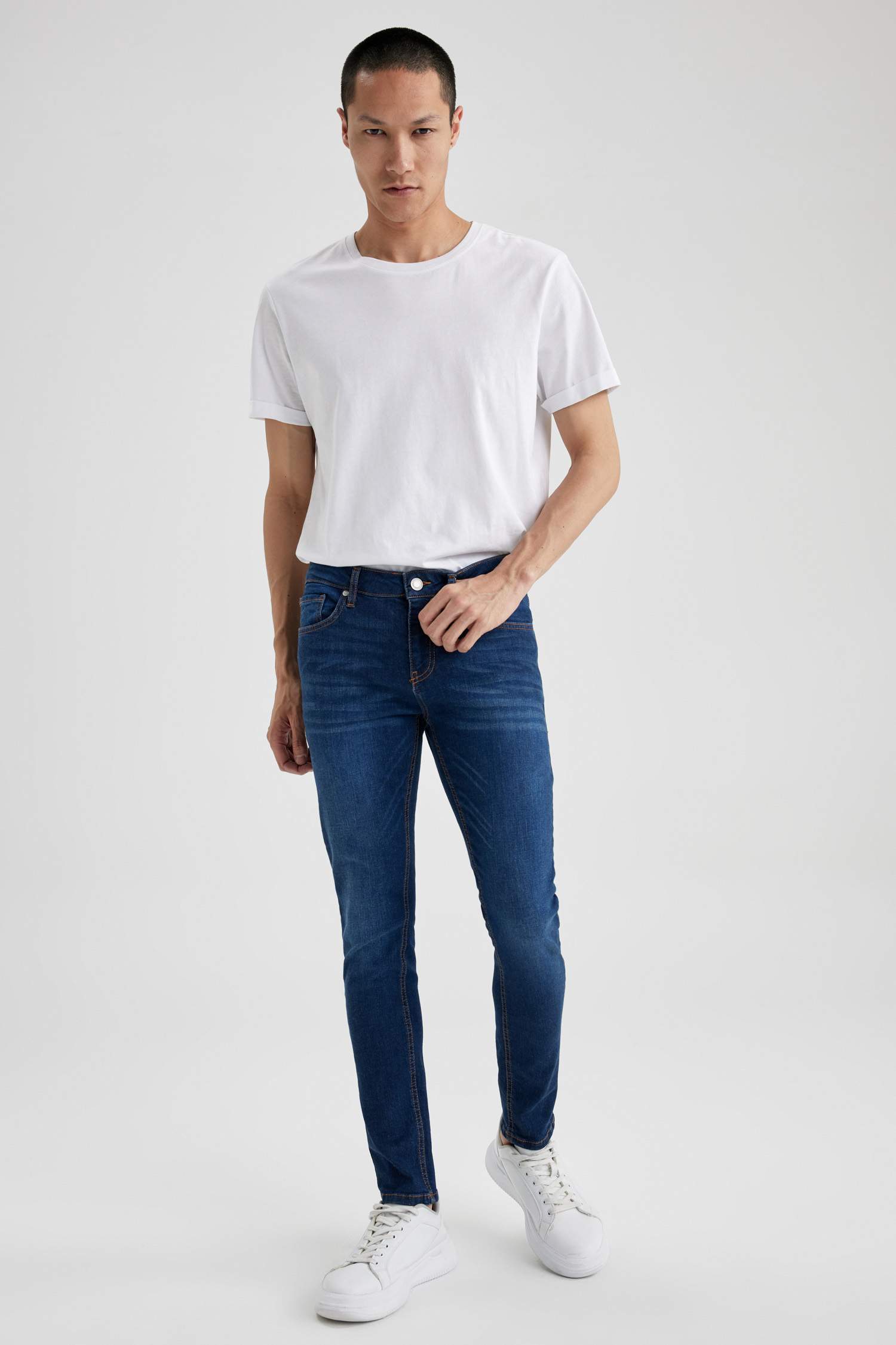 Super Skinny Fit Slim Fit Normal Waist Jeans