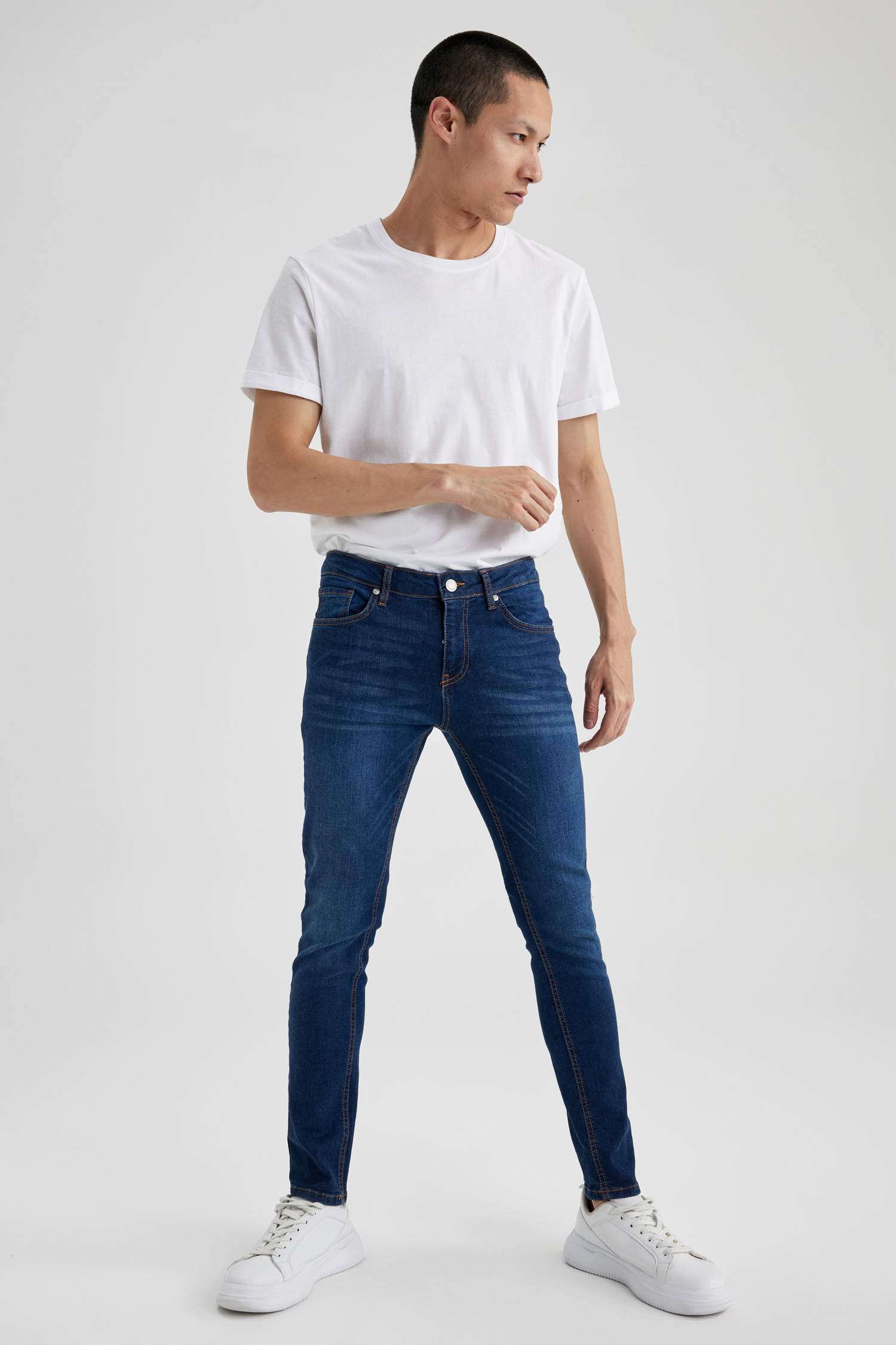 Super Skinny Fit Slim Fit Normal Waist Jeans