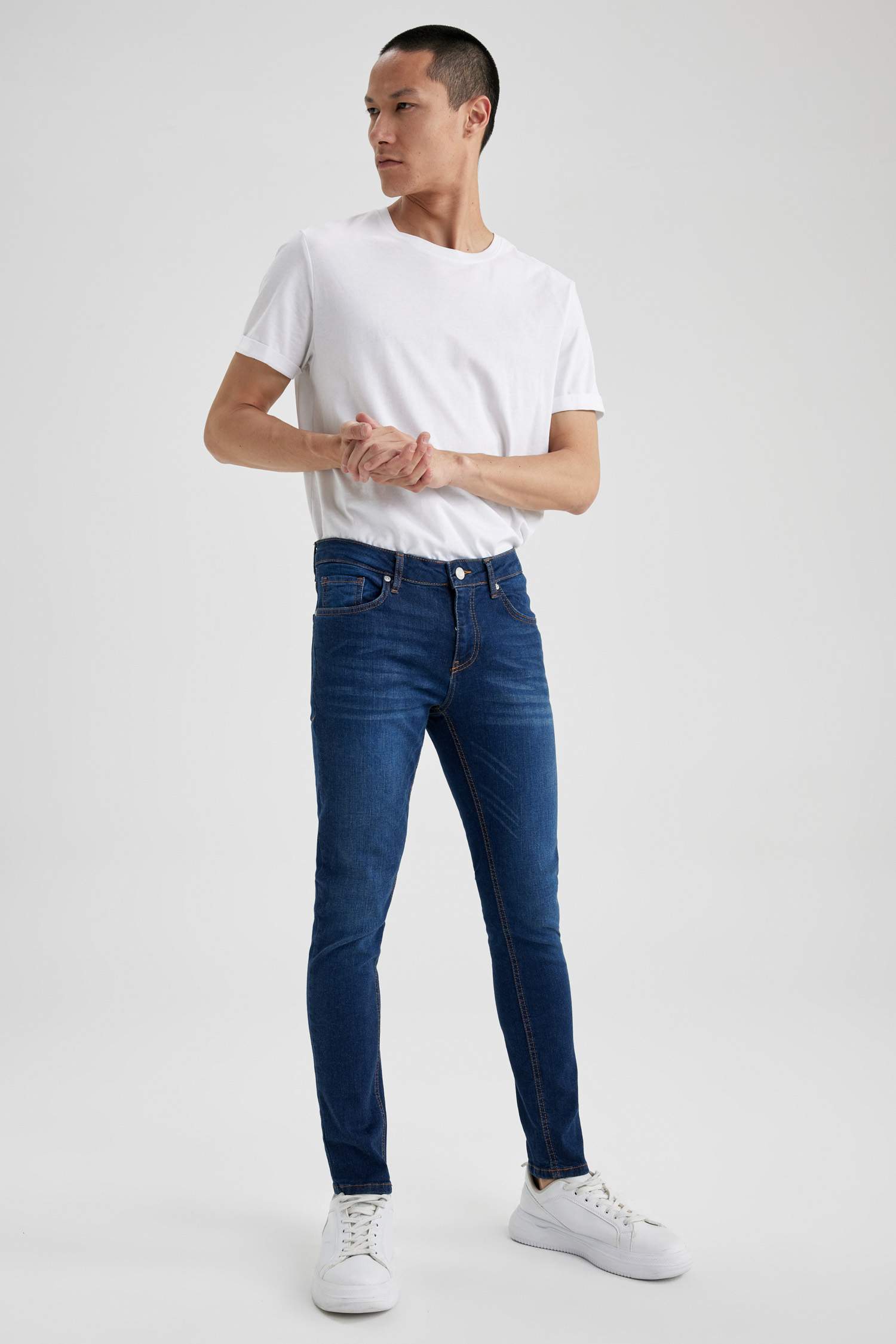 Super Skinny Fit Slim Fit Normal Waist Jeans