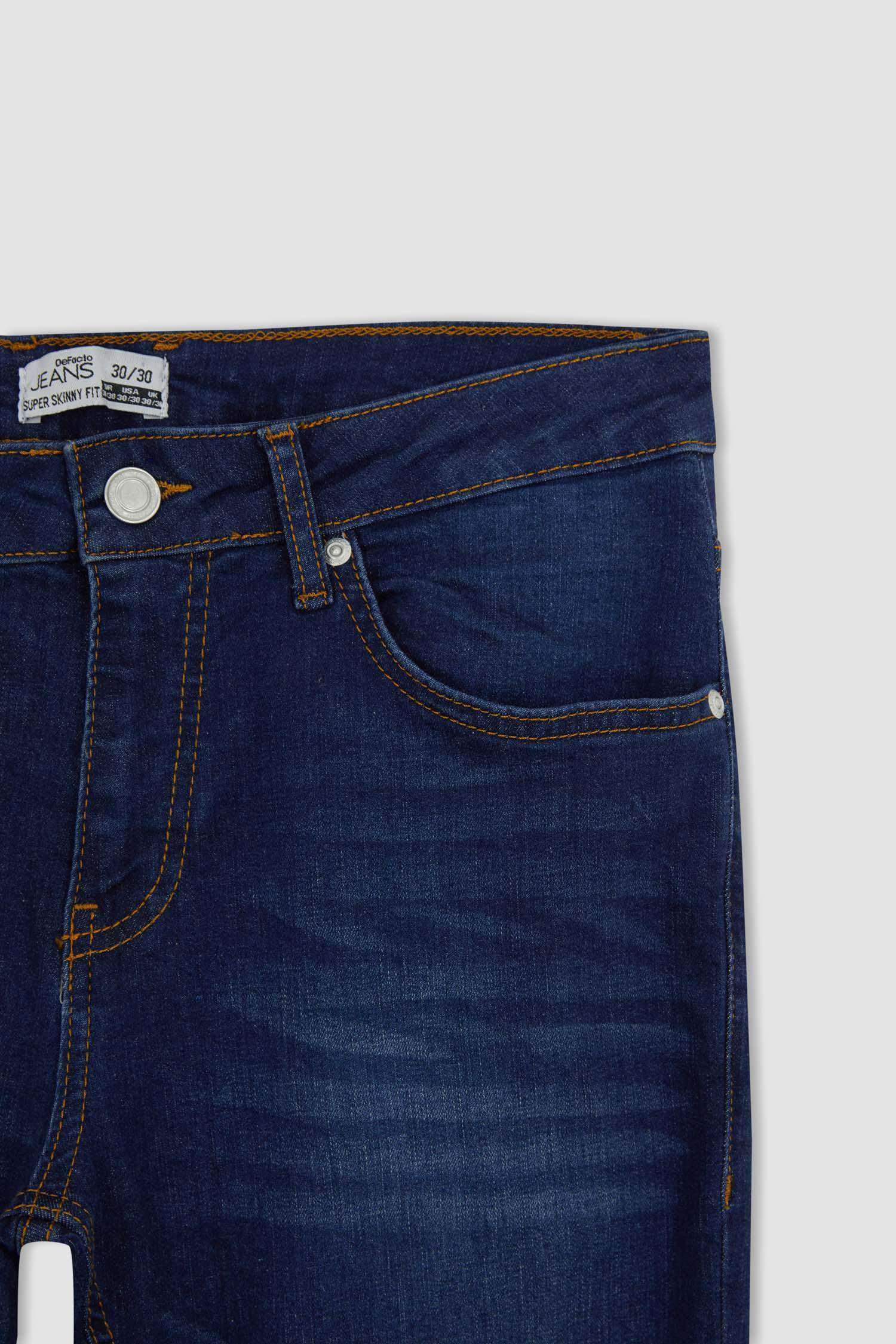 Super Skinny Fit Slim Fit Normal Waist Jeans