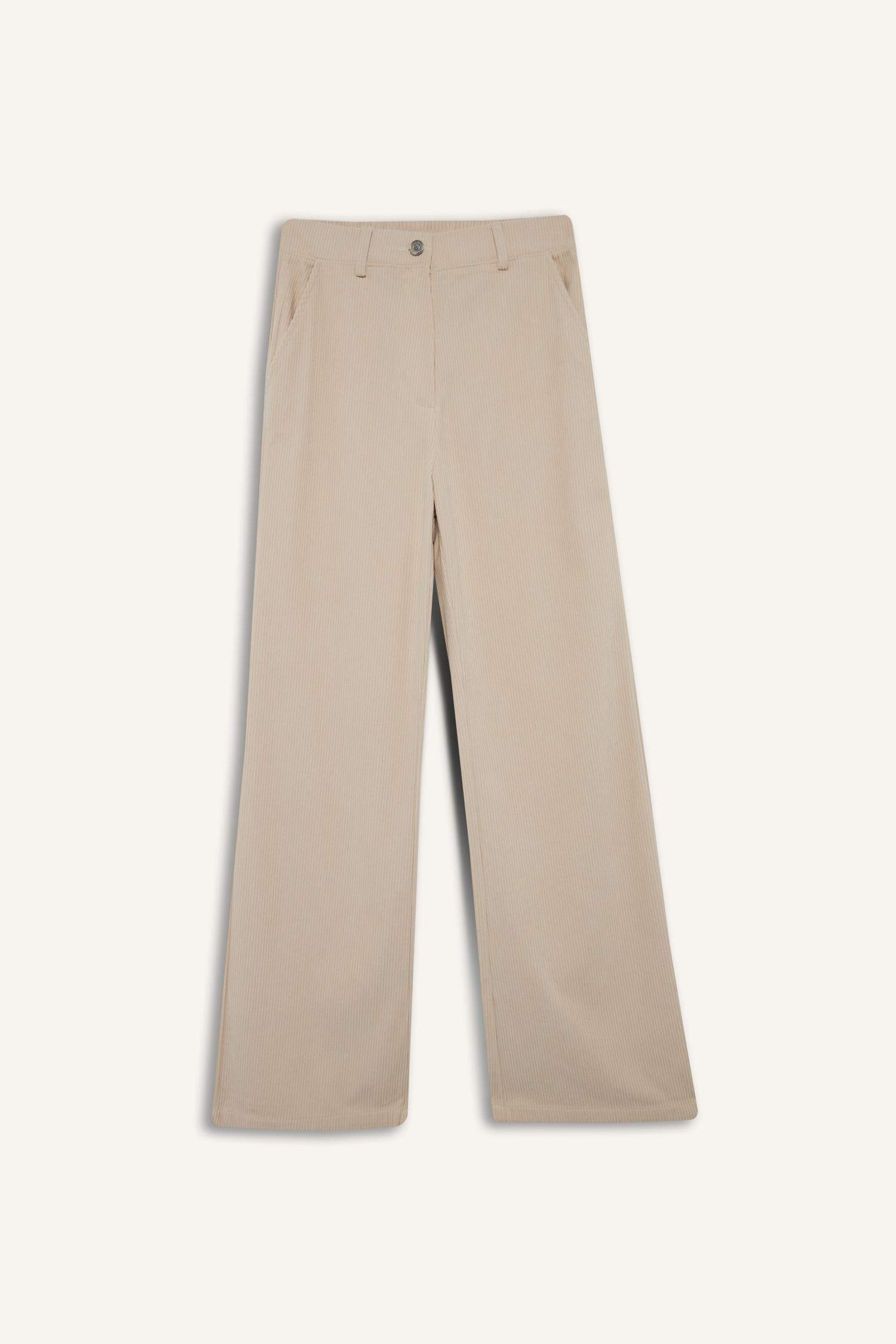 тік барқыт кең етек Шалбар