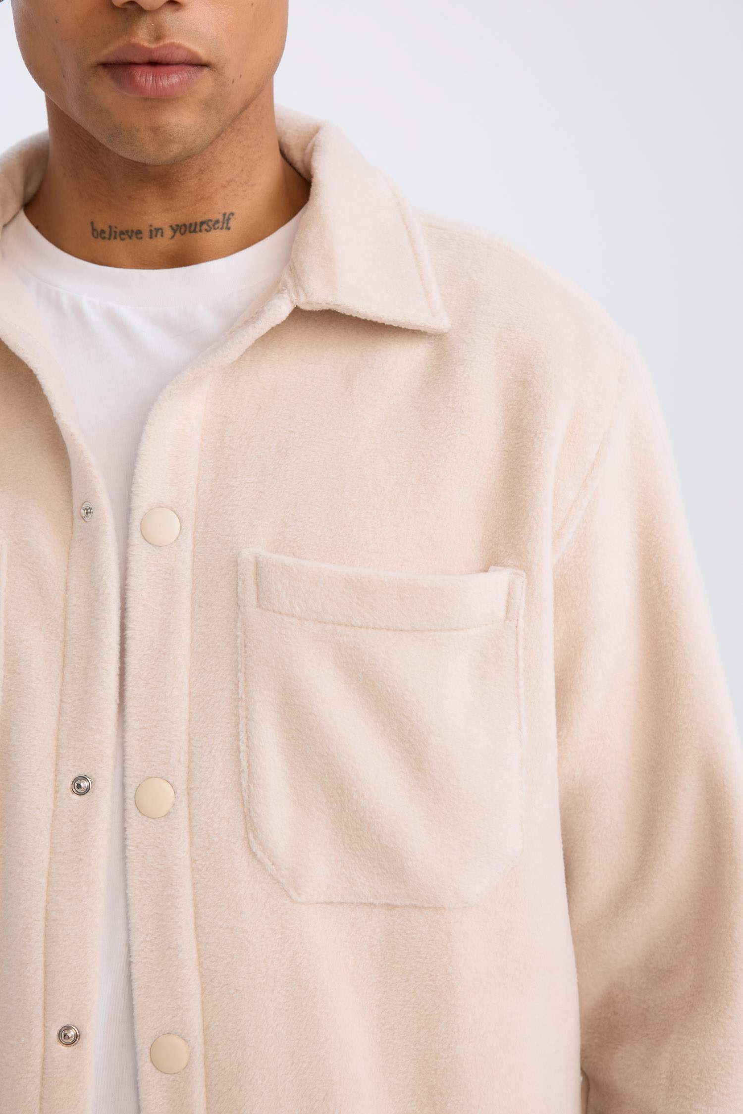 Relax Fit Polar Uzun Kollu Gömlek