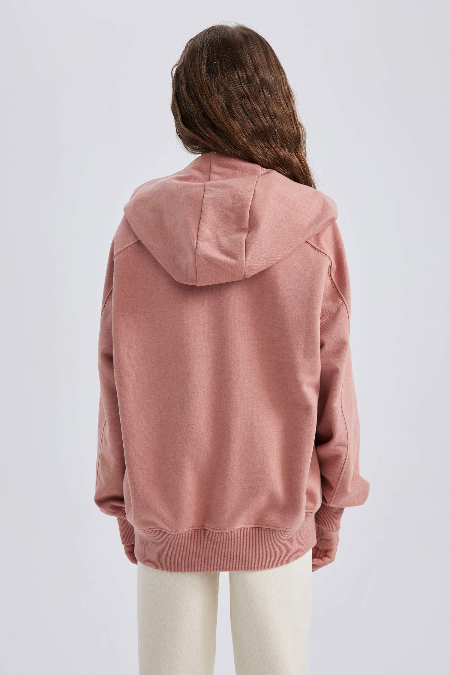 Свитшот с капюшоном с принтом для девочек