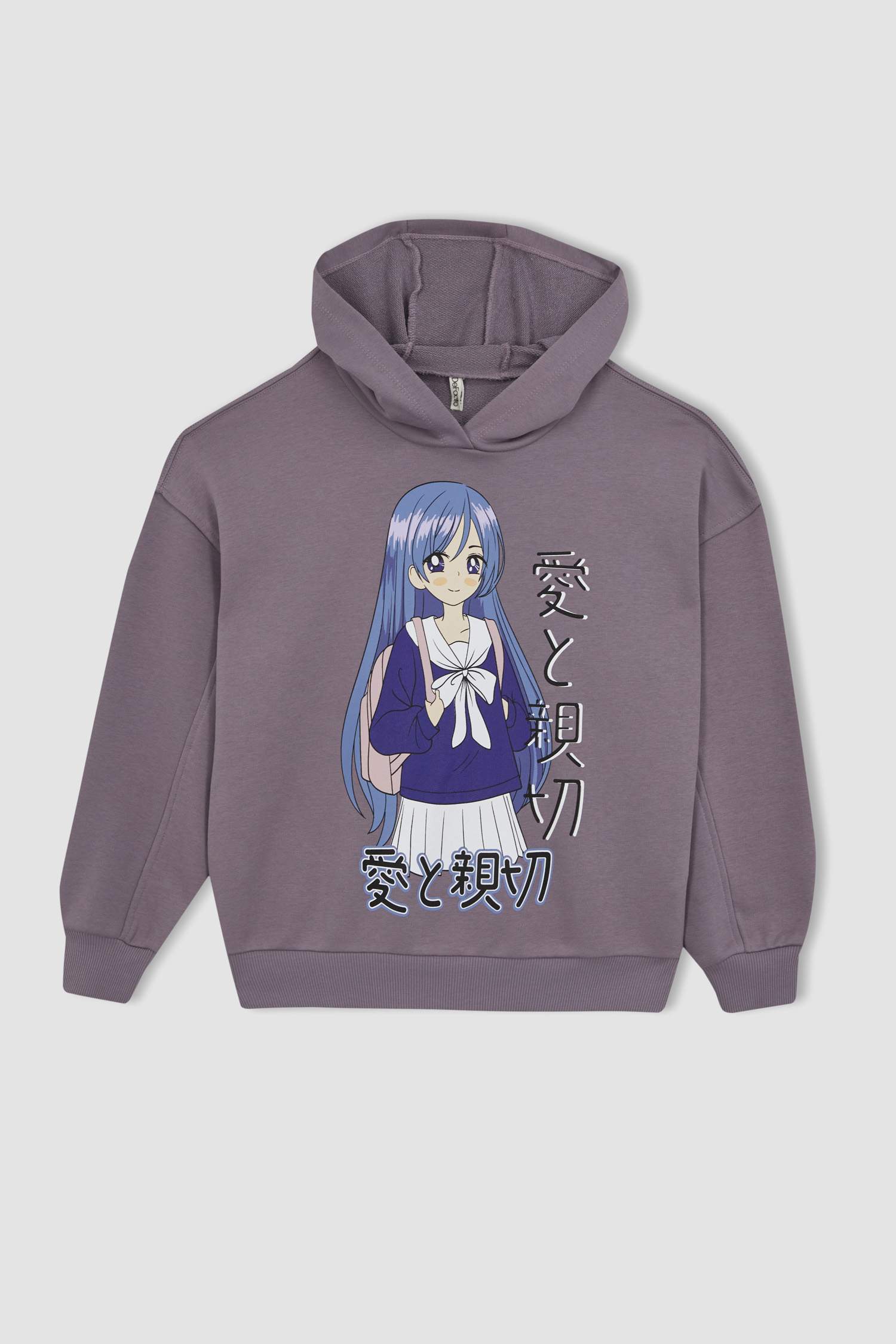 Oversize Fit Hooded Sweatshirt