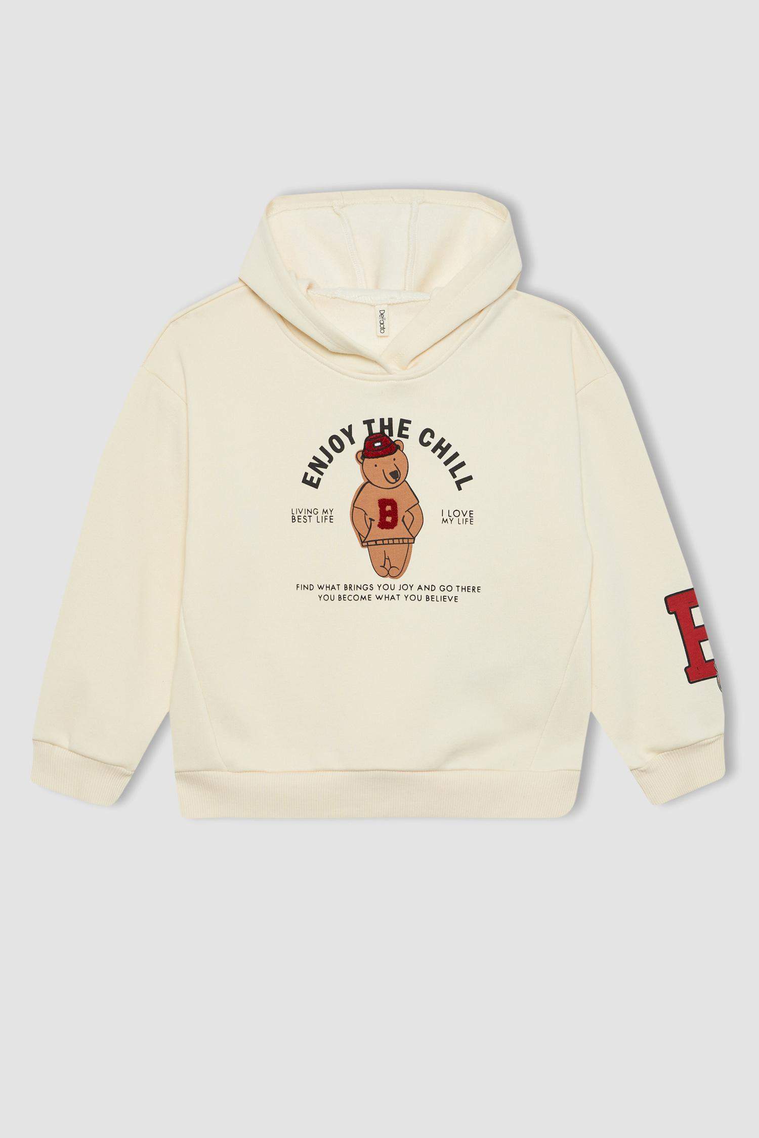 Свитшот с капюшоном для девочек