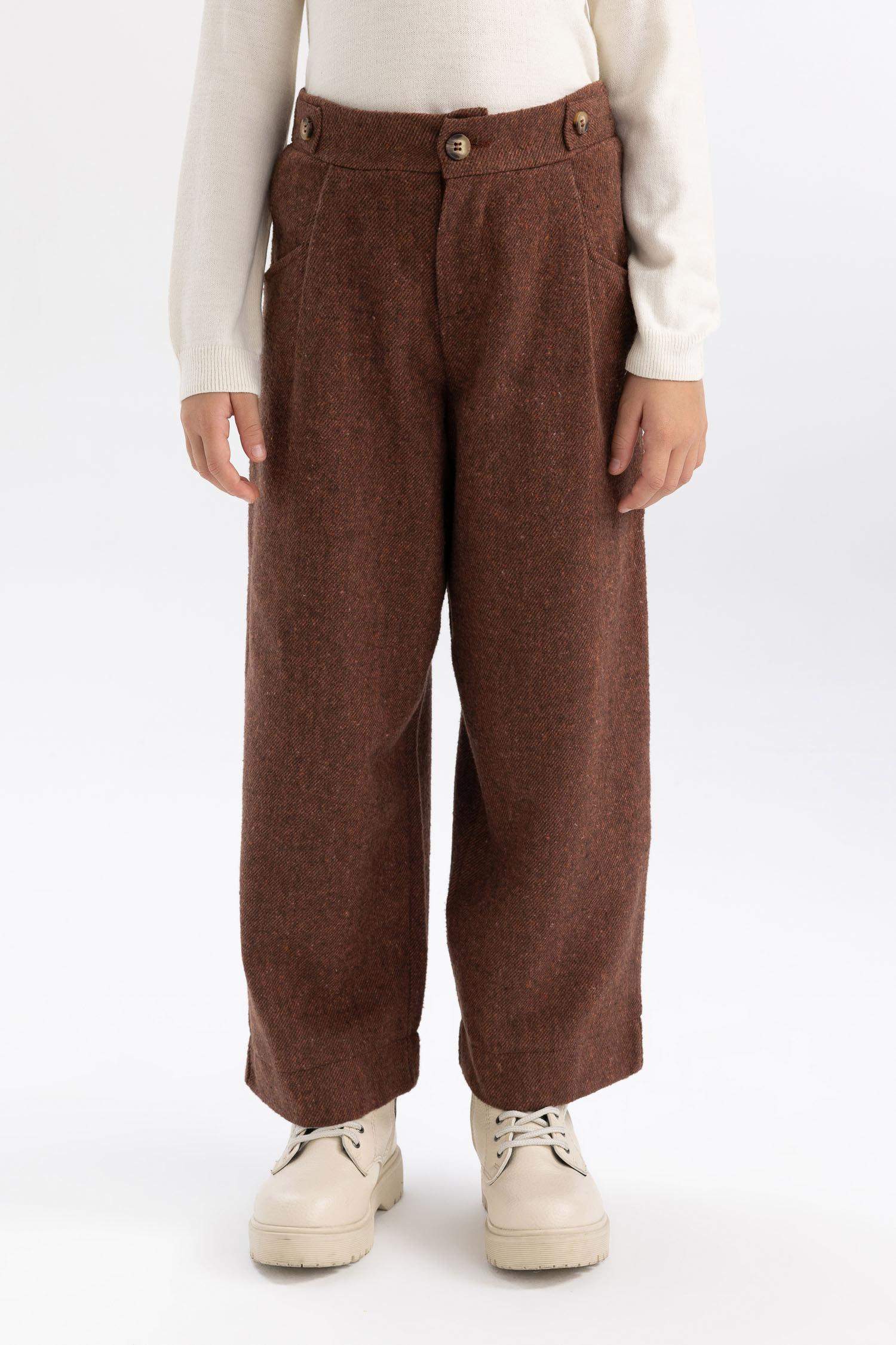 Girl Wide Leg Oval Trousers