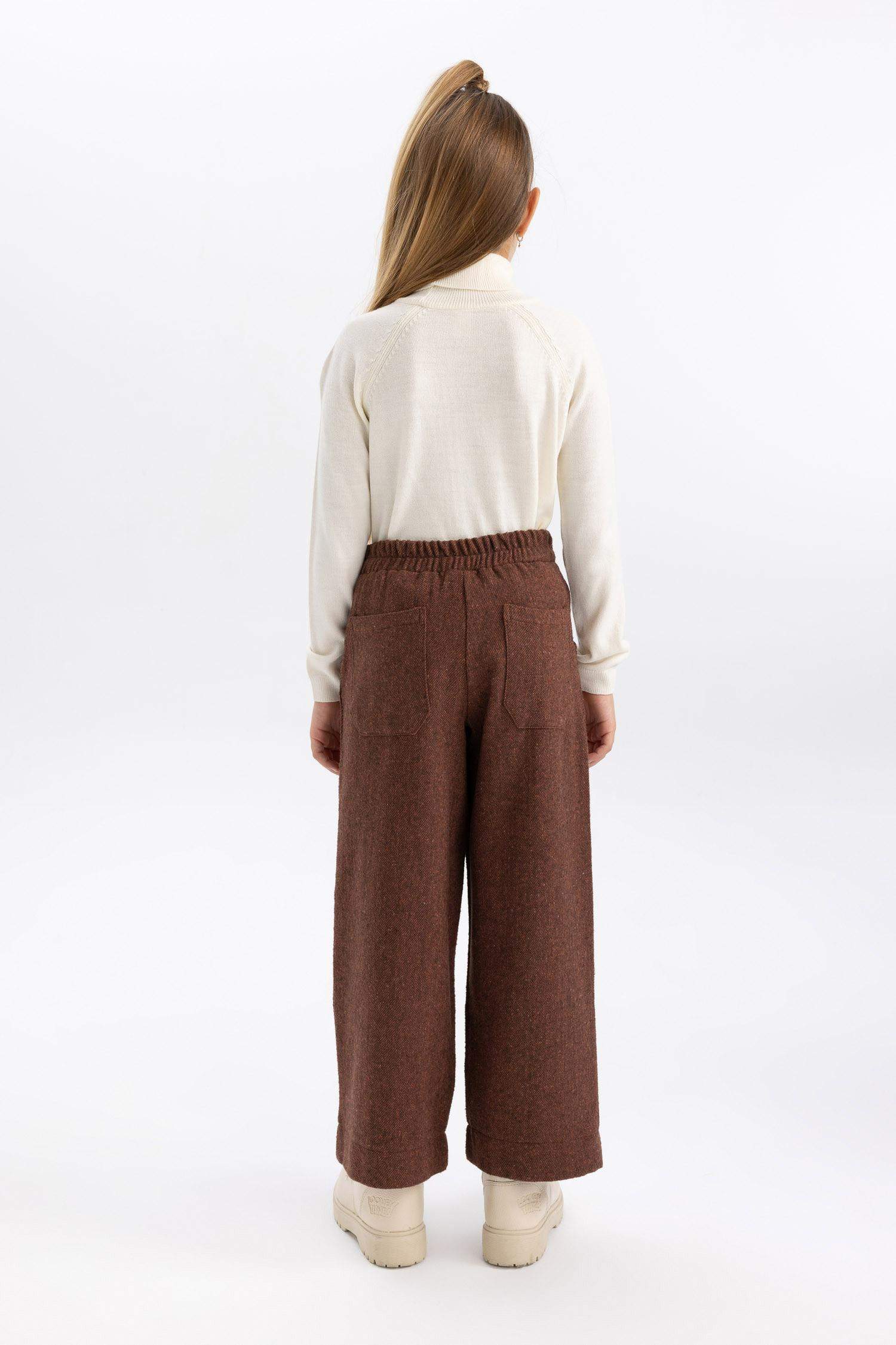 Girl Wide Leg Oval Trousers