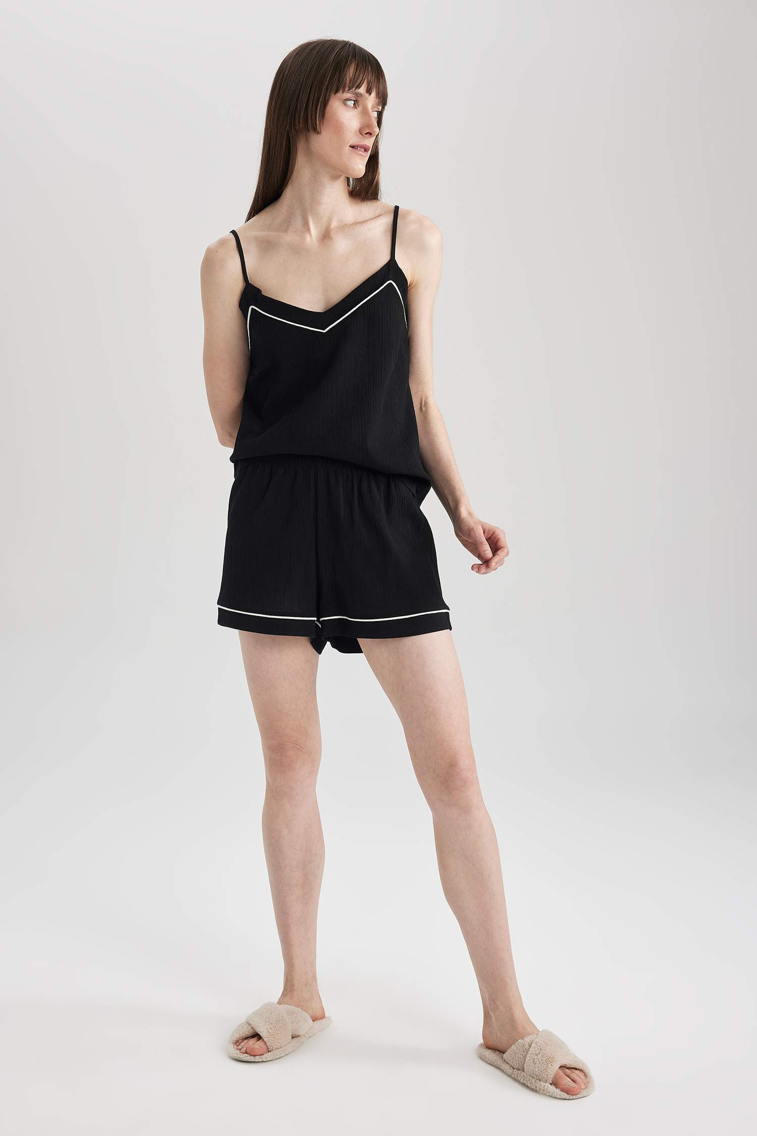 Ensemble De Pyjama Coupe Régulière Fall İn Love