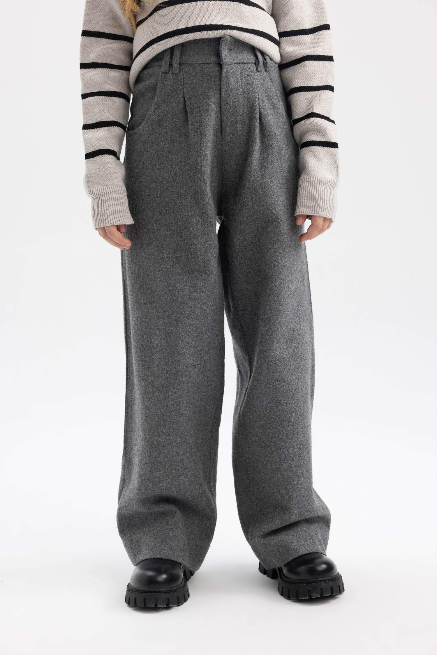 Girl Wide Leg Oval Trousers