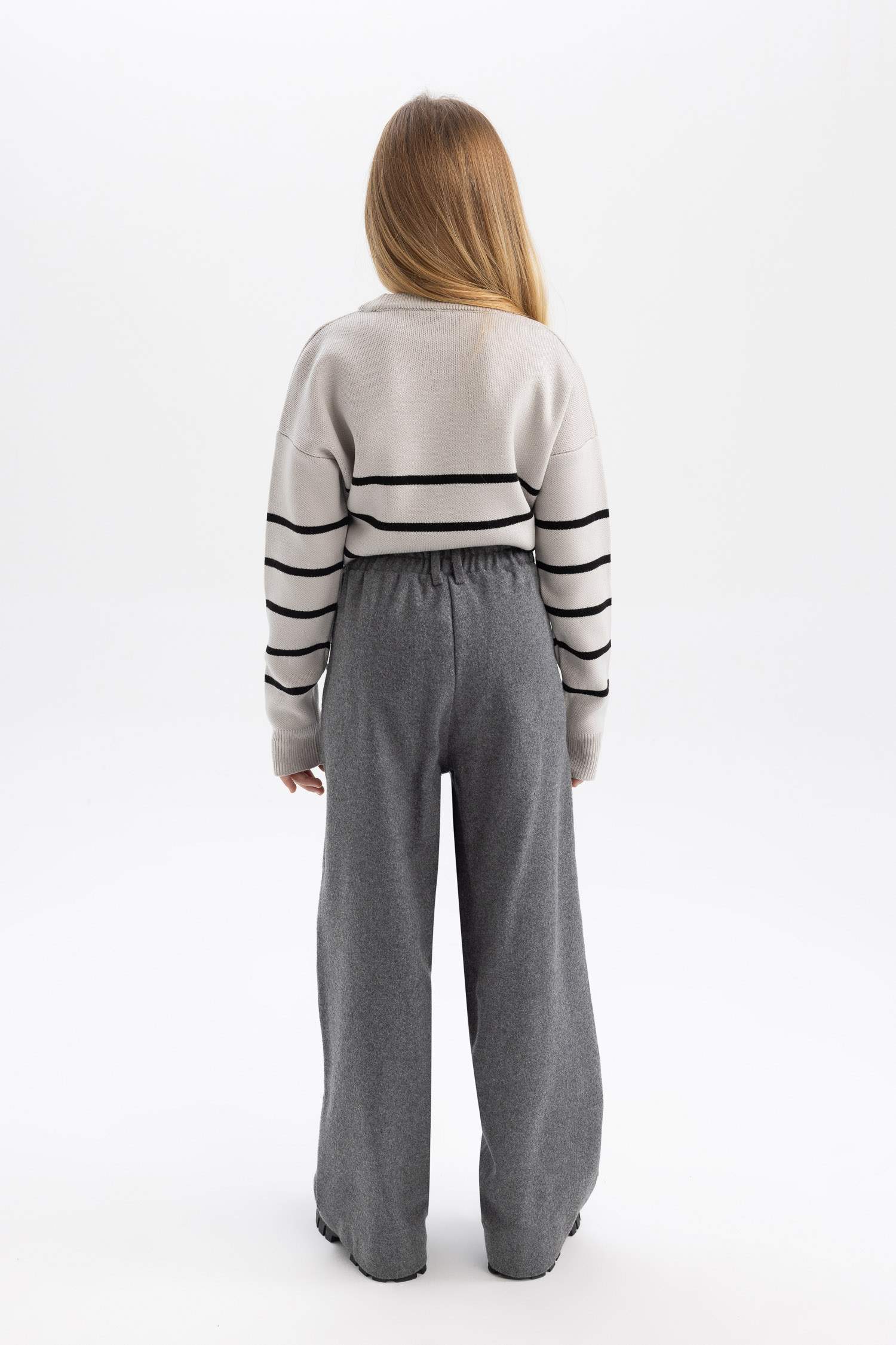 Girl Wide Leg Oval Trousers