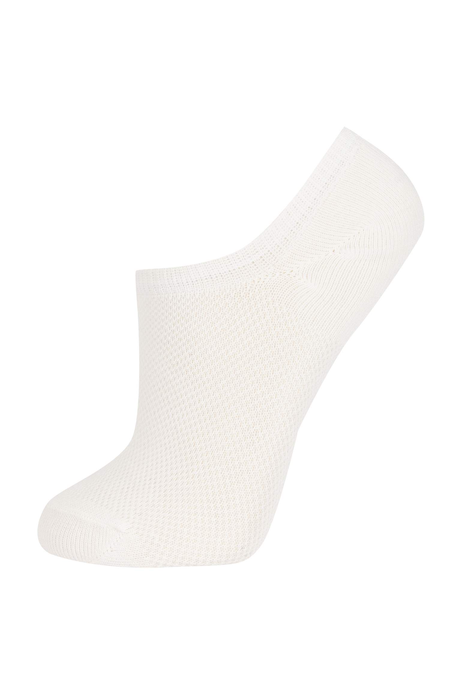 Kadın 3'lü Pamuklu Sneaker Çorap