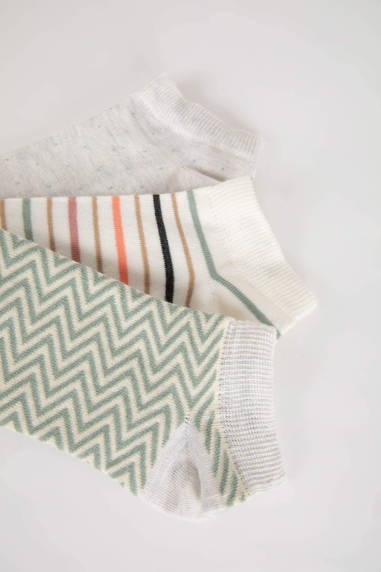 Носки из хлопка для женщин, 3 пары