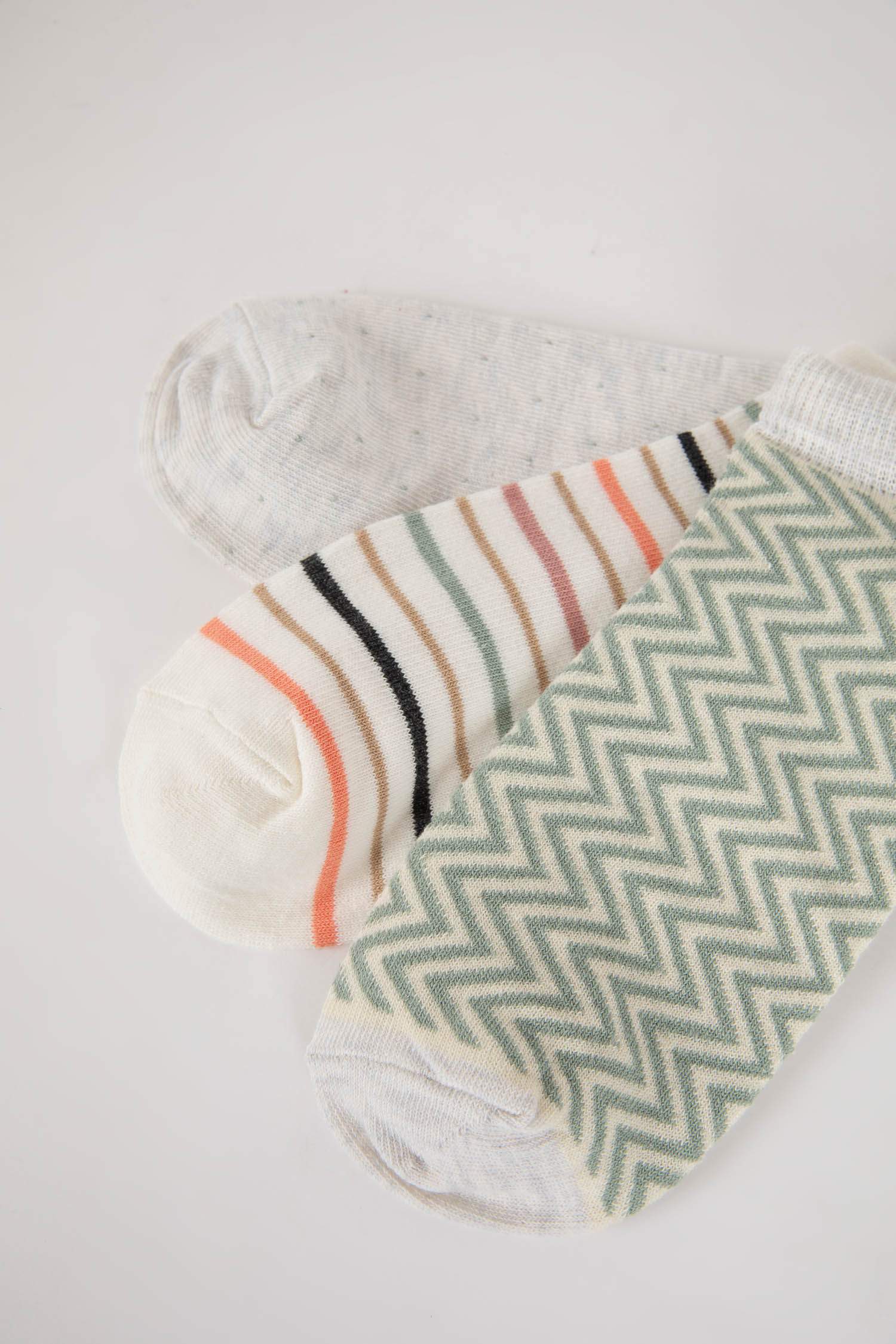 Носки из хлопка для женщин, 3 пары