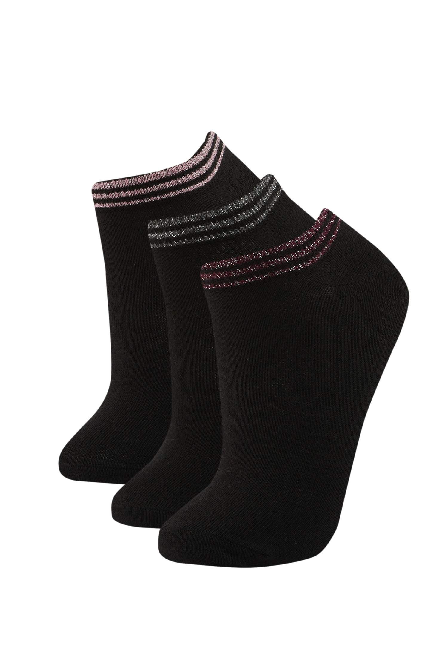 Носки из хлопка для женщин, 3 пары