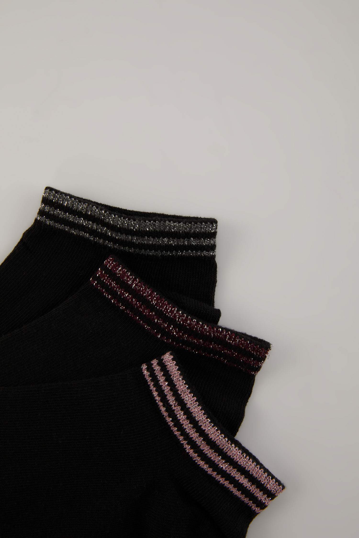 Носки из хлопка для женщин, 3 пары