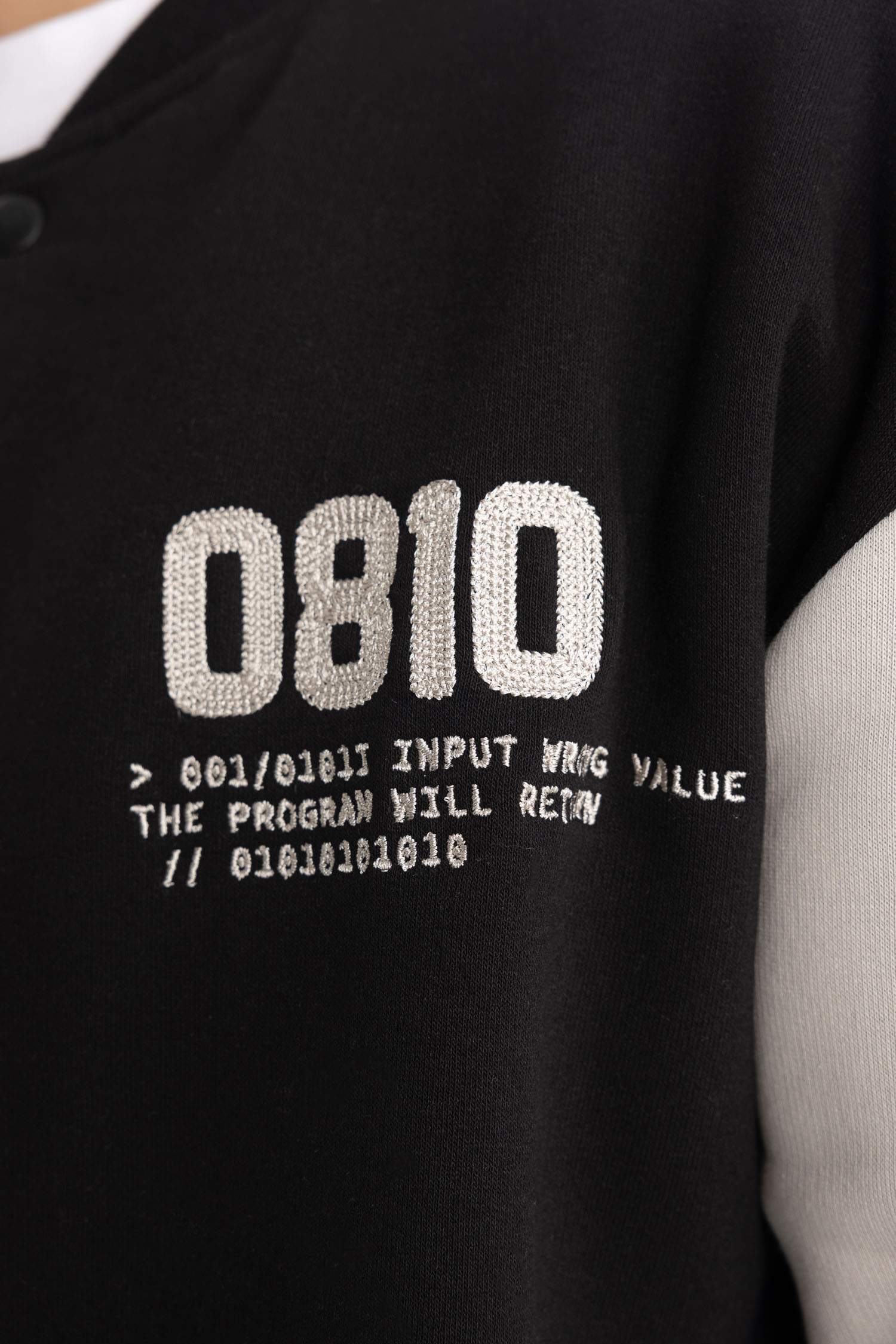 جاكيت بومبر قماش سميك اوفر سايز ببطانة ناعمة