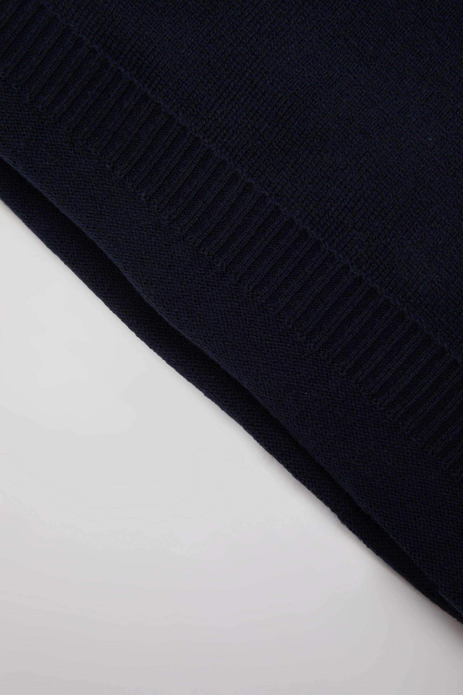 Erkek Bebek Bisiklet Yaka Basic Düz Triko Kazak