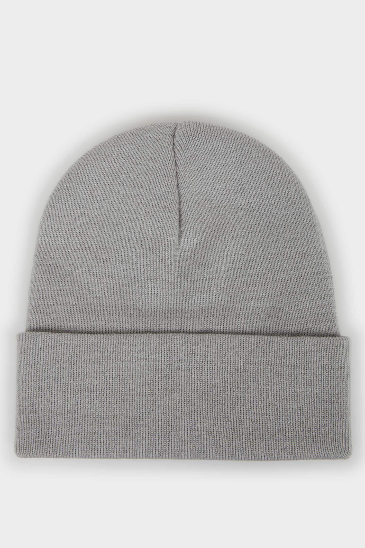 Erkek Baskılı Triko Bere