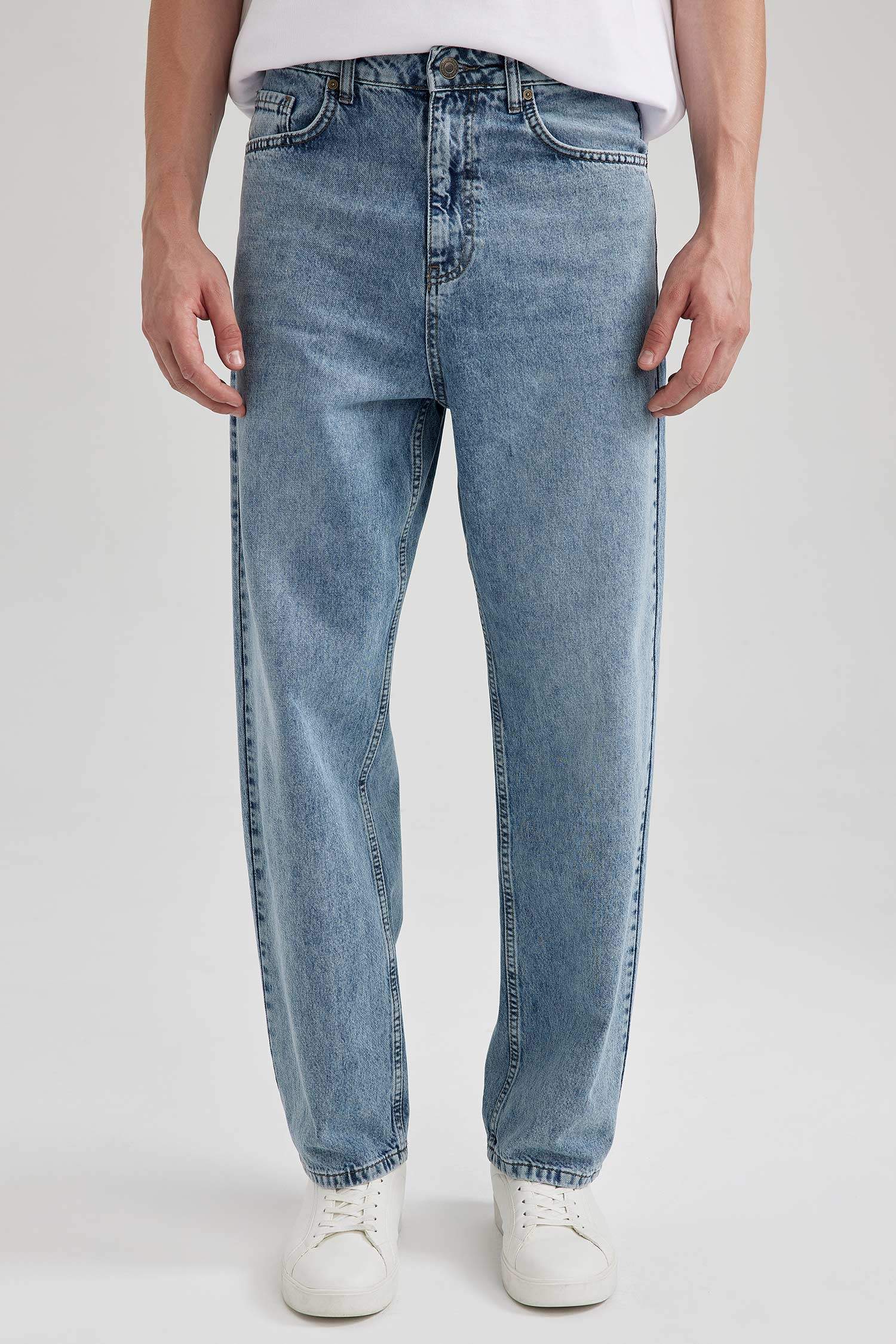 Grün Herren Baggy Fit Jeans 2891403 | DeFacto