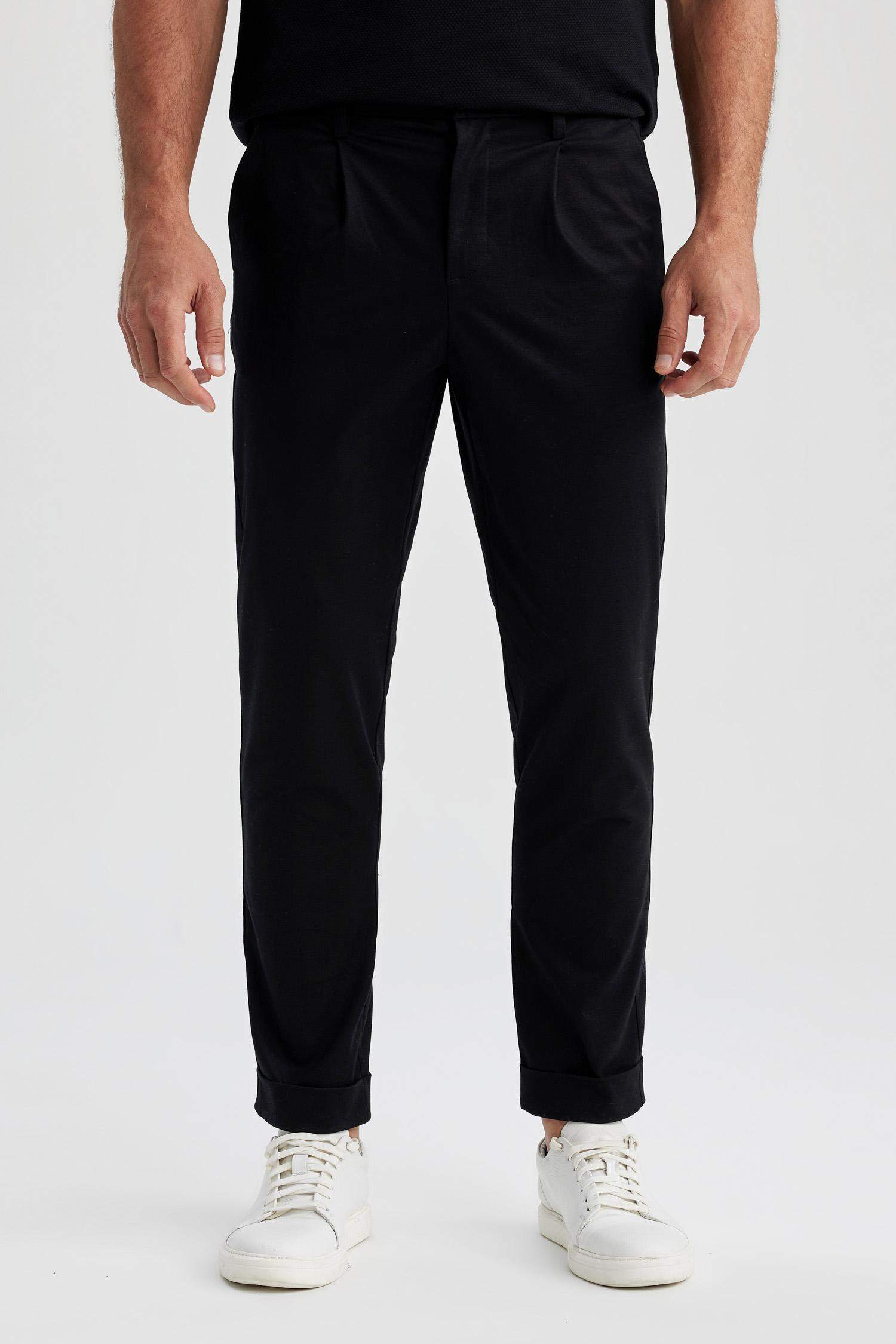 Gabardin Pantolon Tailored Regular Fit Cepli Duble Paça