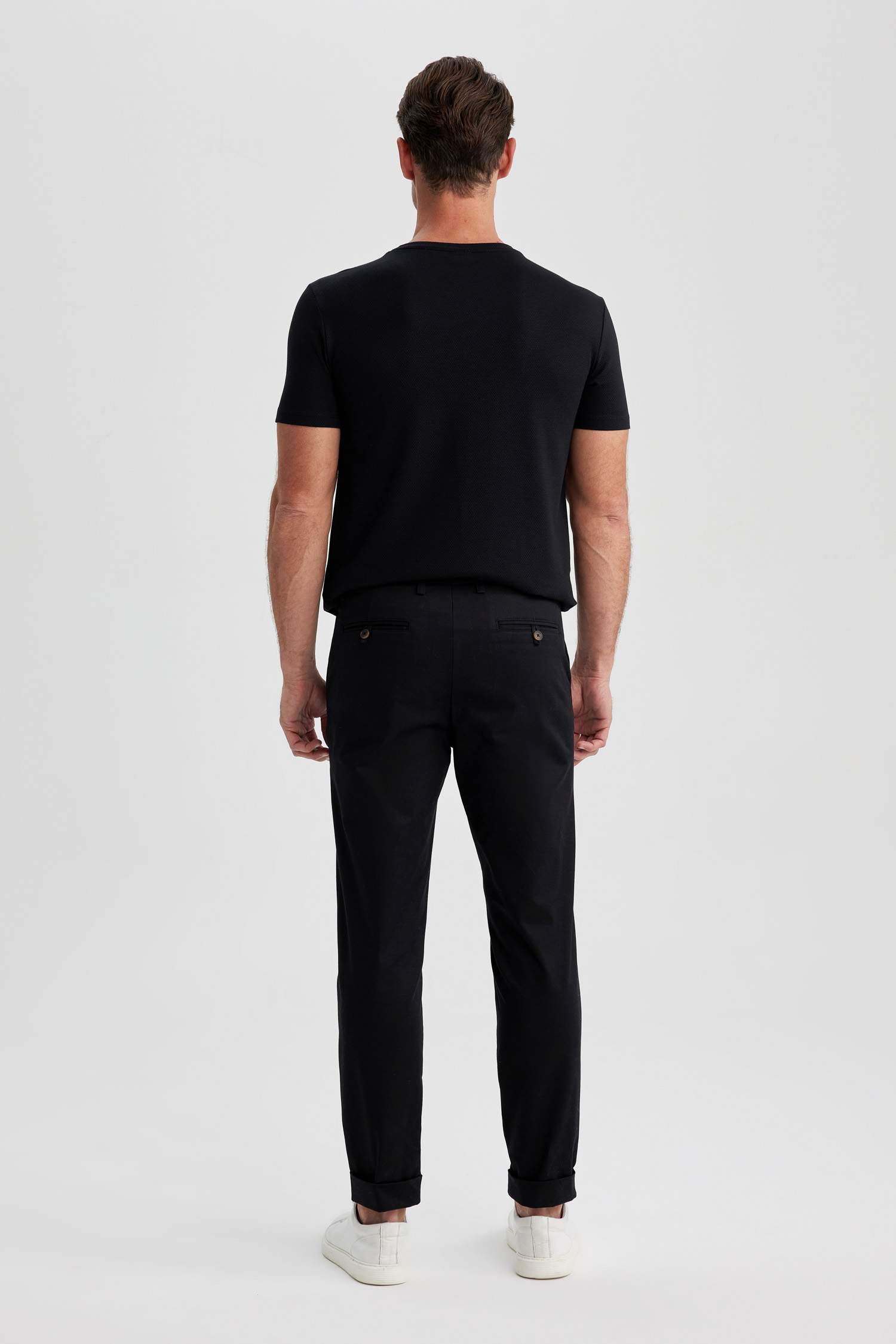 Gabardin Pantolon Tailored Regular Fit Cepli Duble Paça