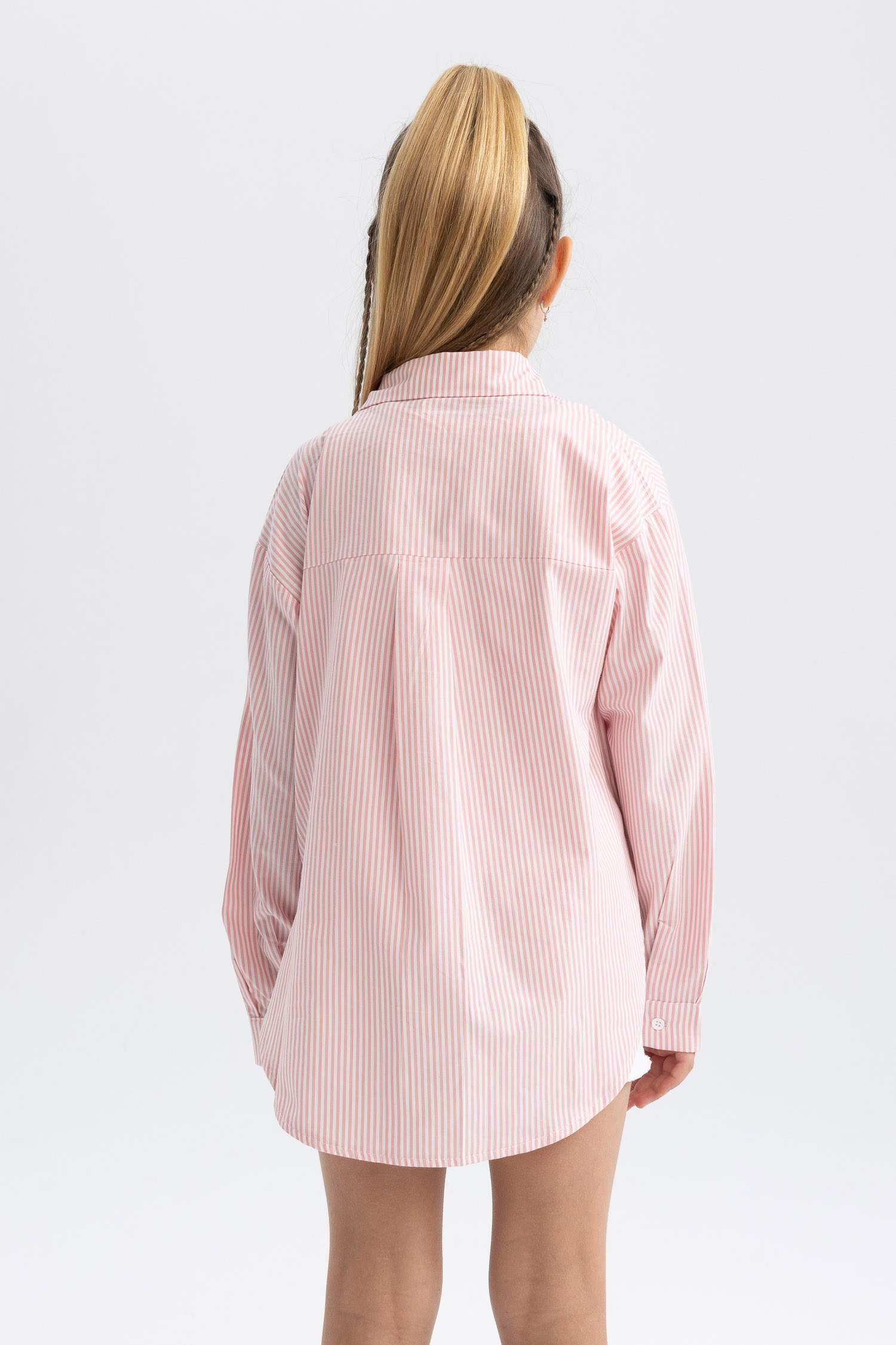 Chemise Oversize à Manches Longues