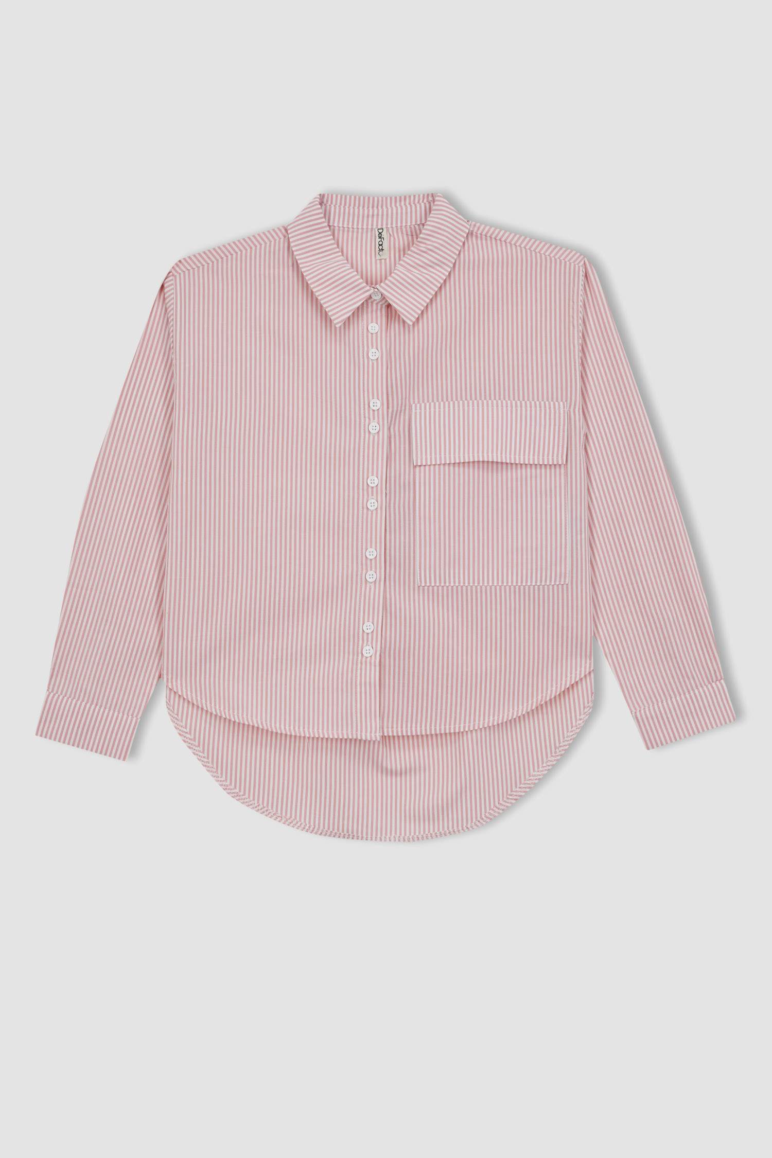 Chemise Oversize à Manches Longues