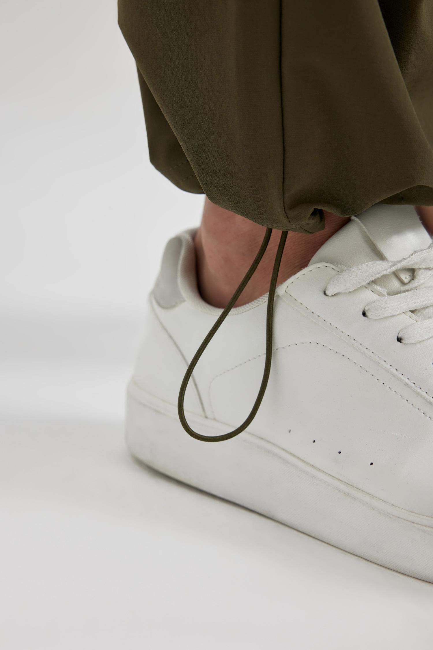 Pantolon Relax Fit Kargo Cepli Lastikli Paça