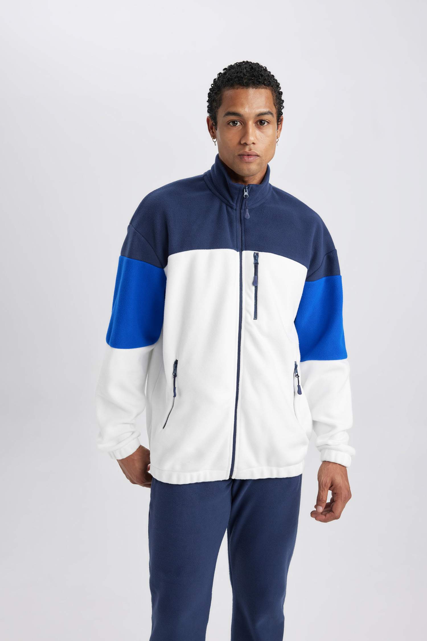 Кардиган стандартного кроя на молнии, DeFactoFit