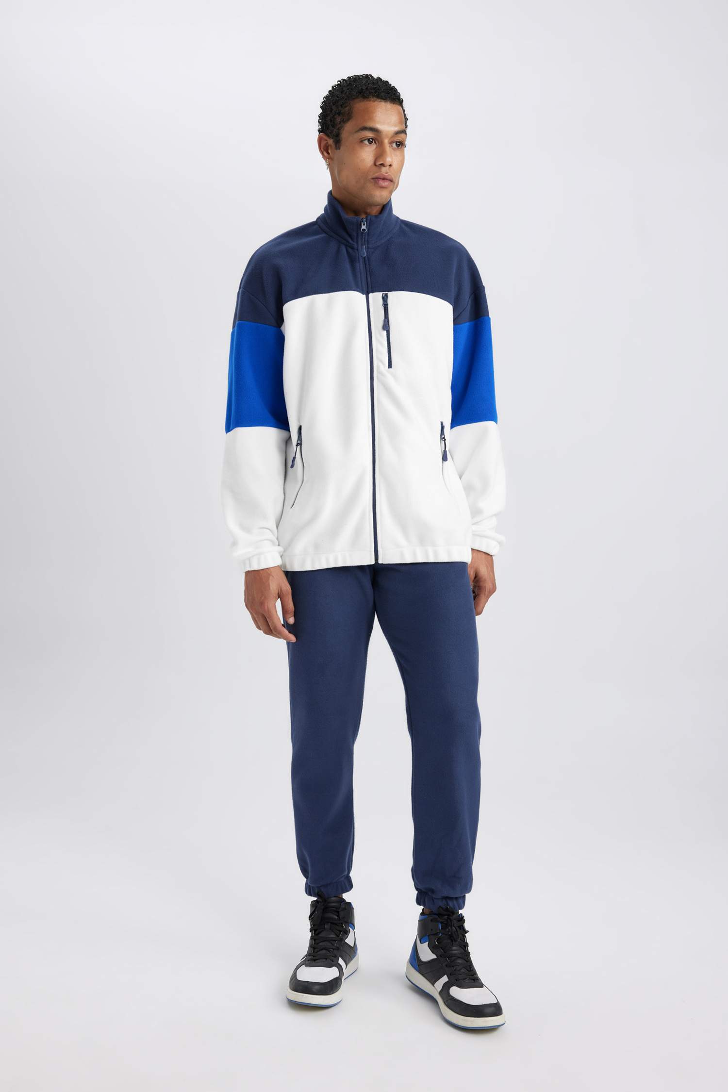 Кардиган стандартного кроя на молнии, DeFactoFit