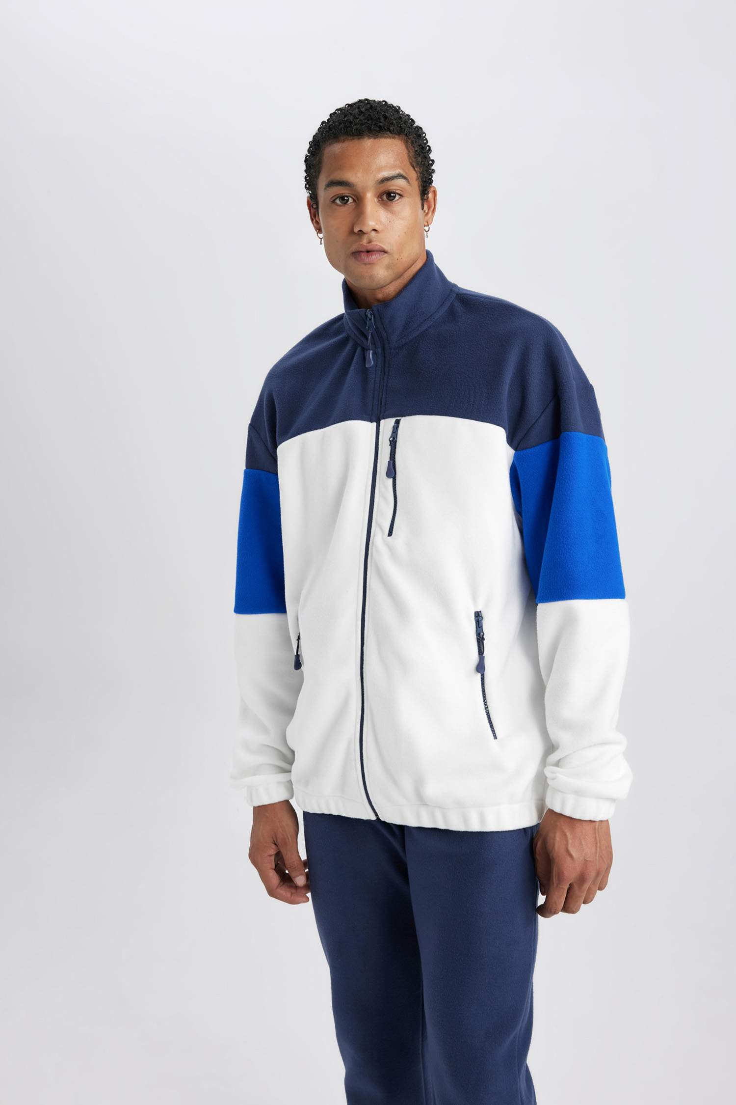 Кардиган стандартного кроя на молнии, DeFactoFit