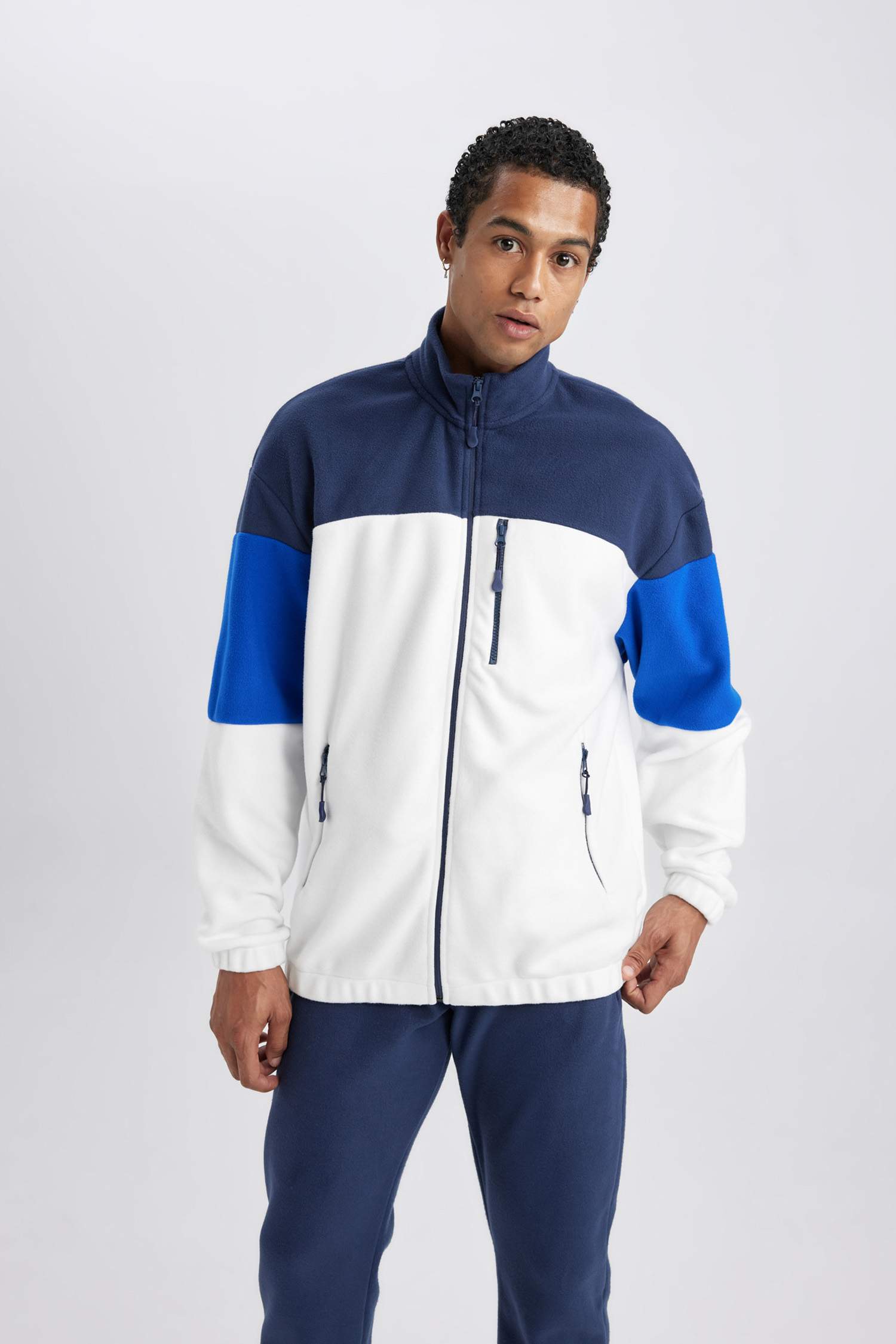 Кардиган стандартного кроя на молнии, DeFactoFit