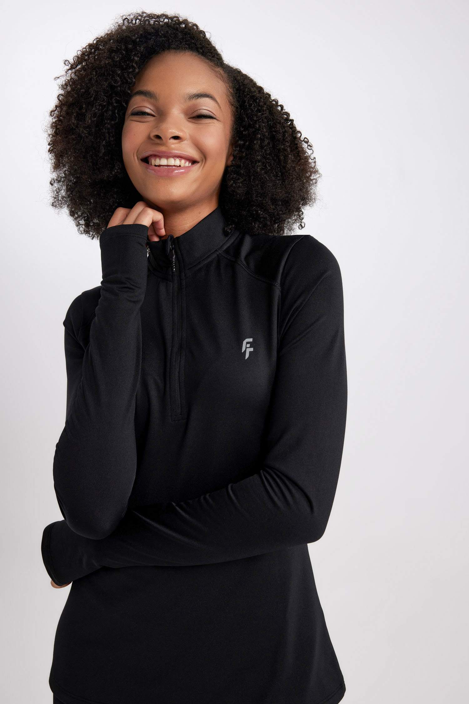 биік жаға слоган Ұзын жеңді футболка