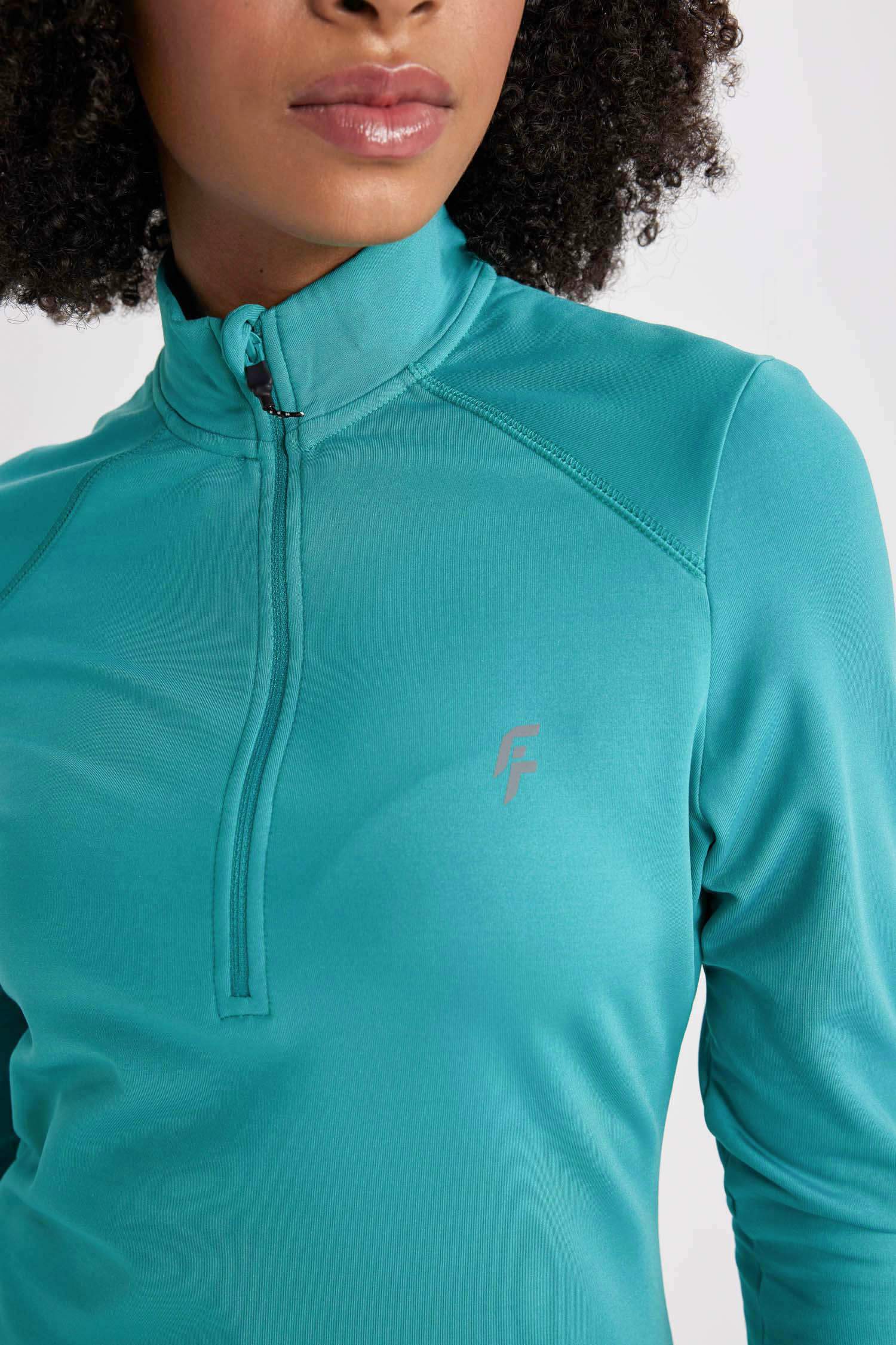 Футболка с принтом с длинным рукавом, DeFactoFit