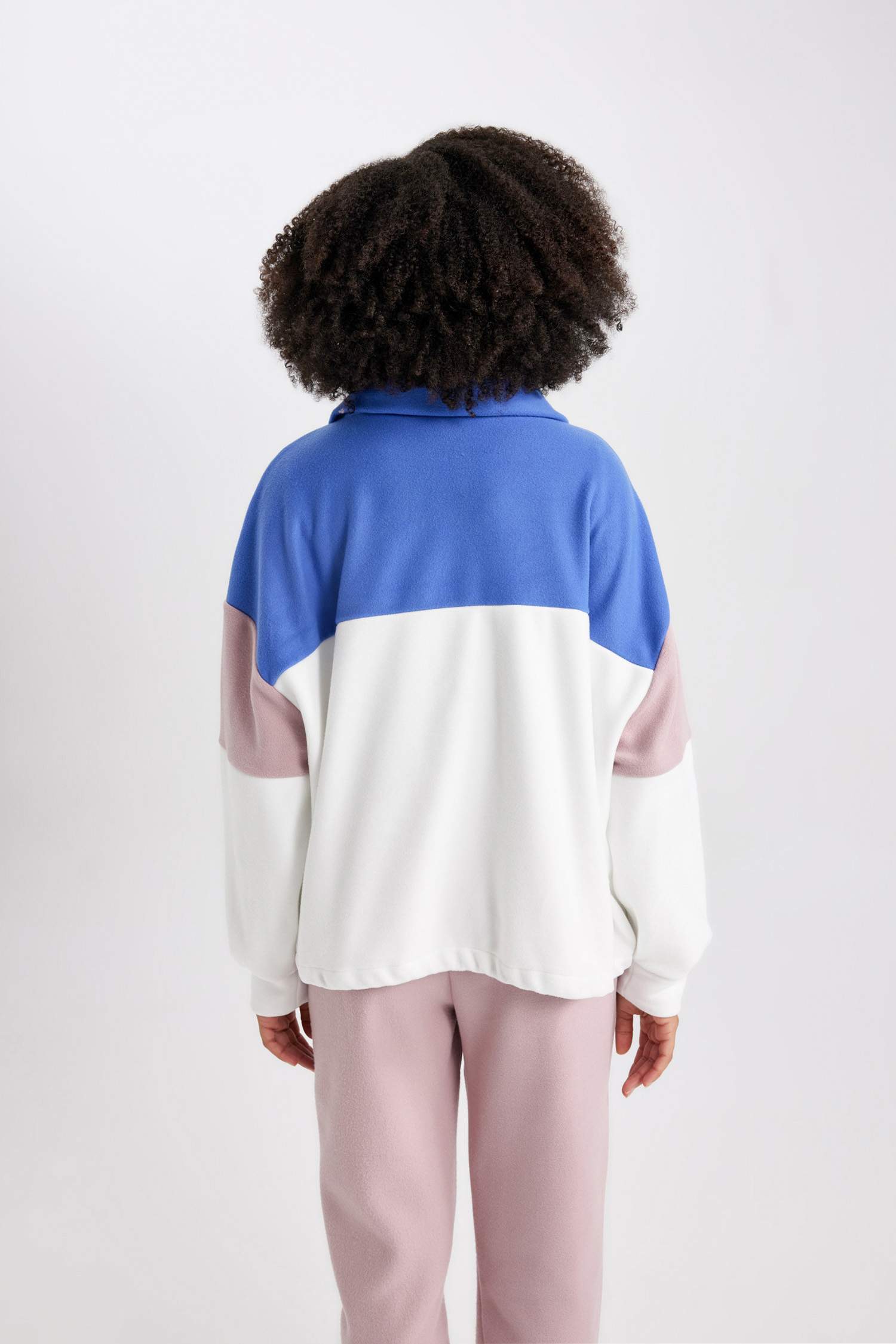 DeFactoFit Standart Fit Polar Sweatshirt