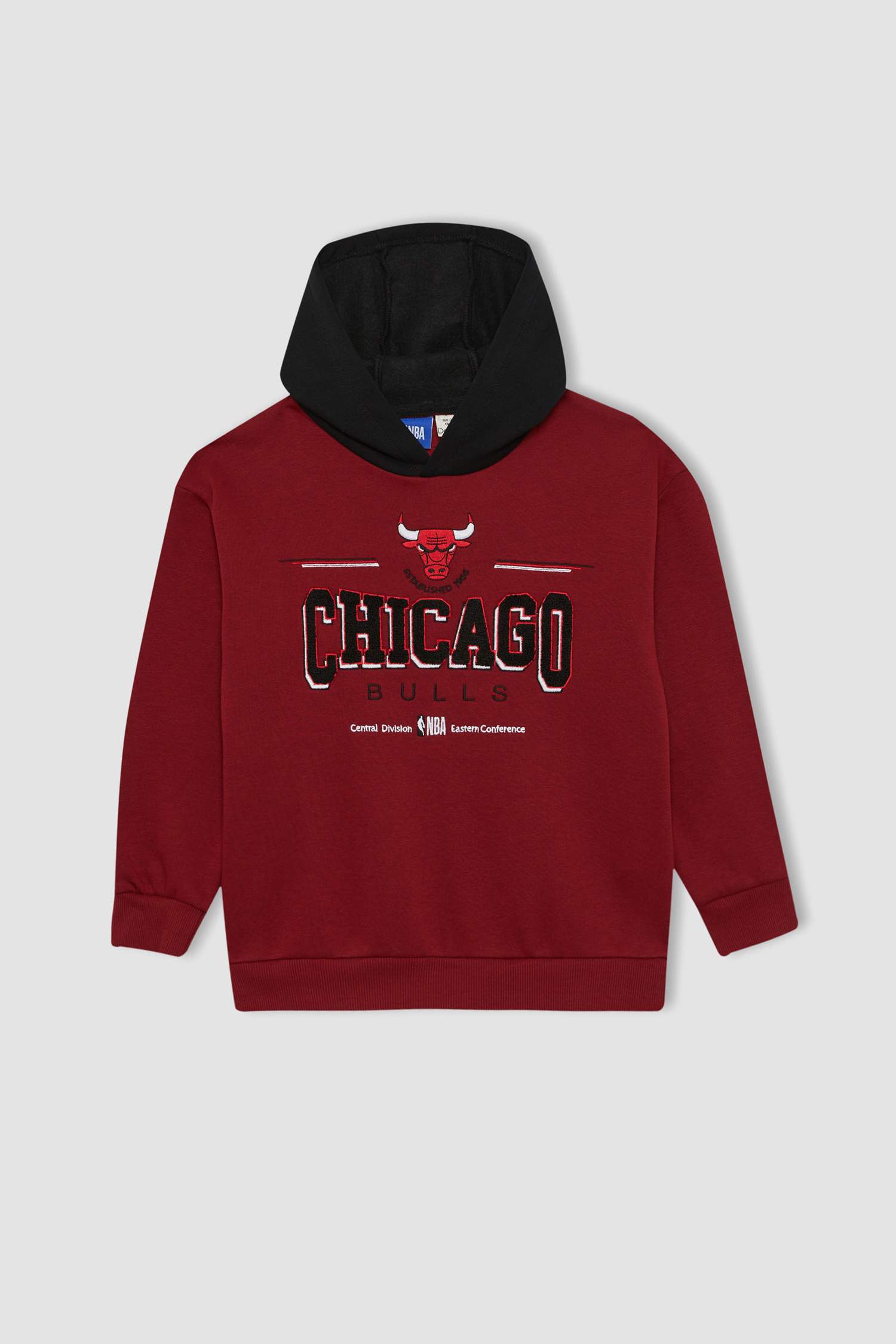 Світшот оверсайз Chicago Bulls з товстої тканини для хлопчиків