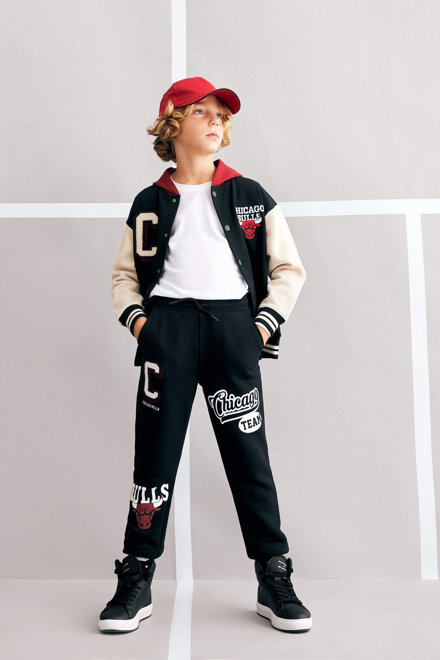 Boy NBA Chicago Bulls Thick Sweatpant