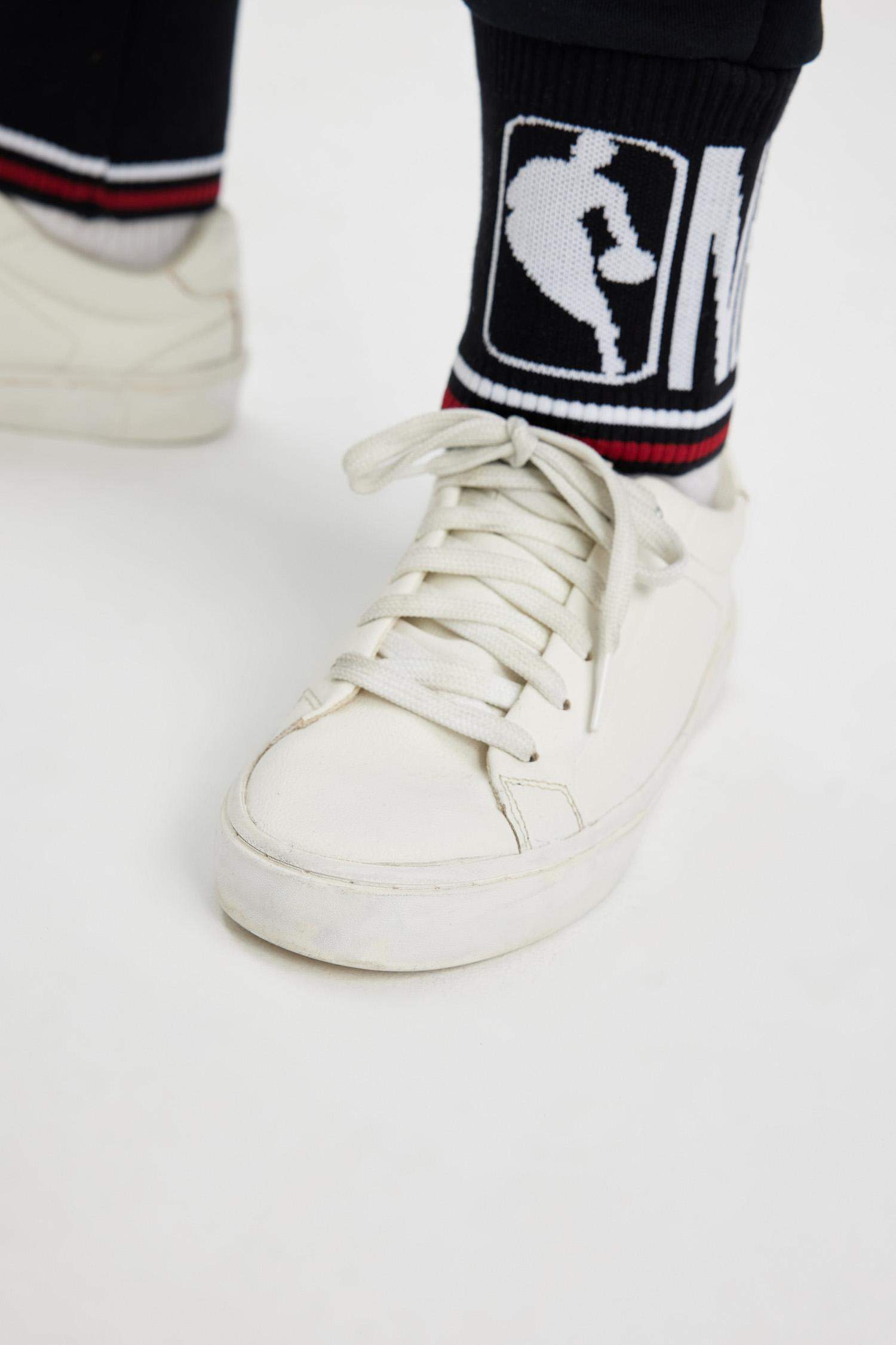 Boy NBA Wordmark Thick Sweatpants